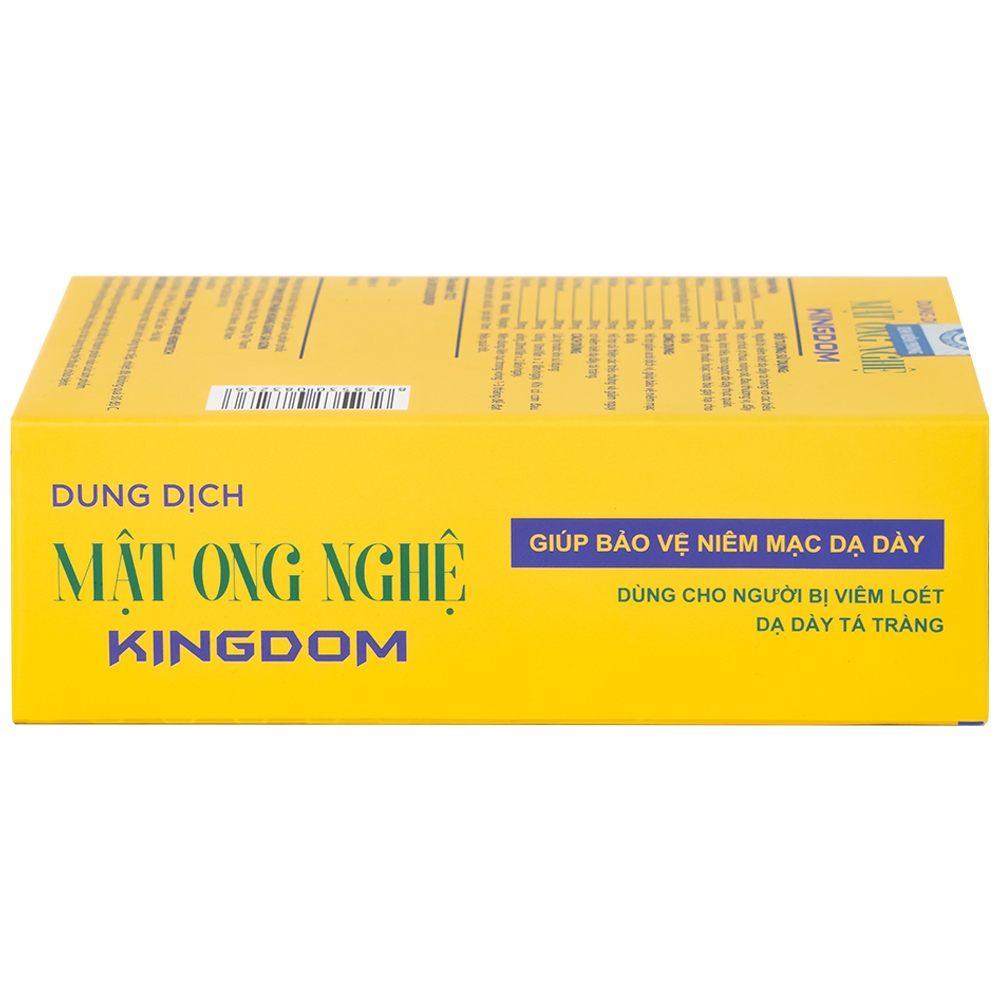 Hình ảnh Dung dịch mật ong nghệ Kingdom bảo vệ niêm mạc dạ dày (15 gói x 10ml)