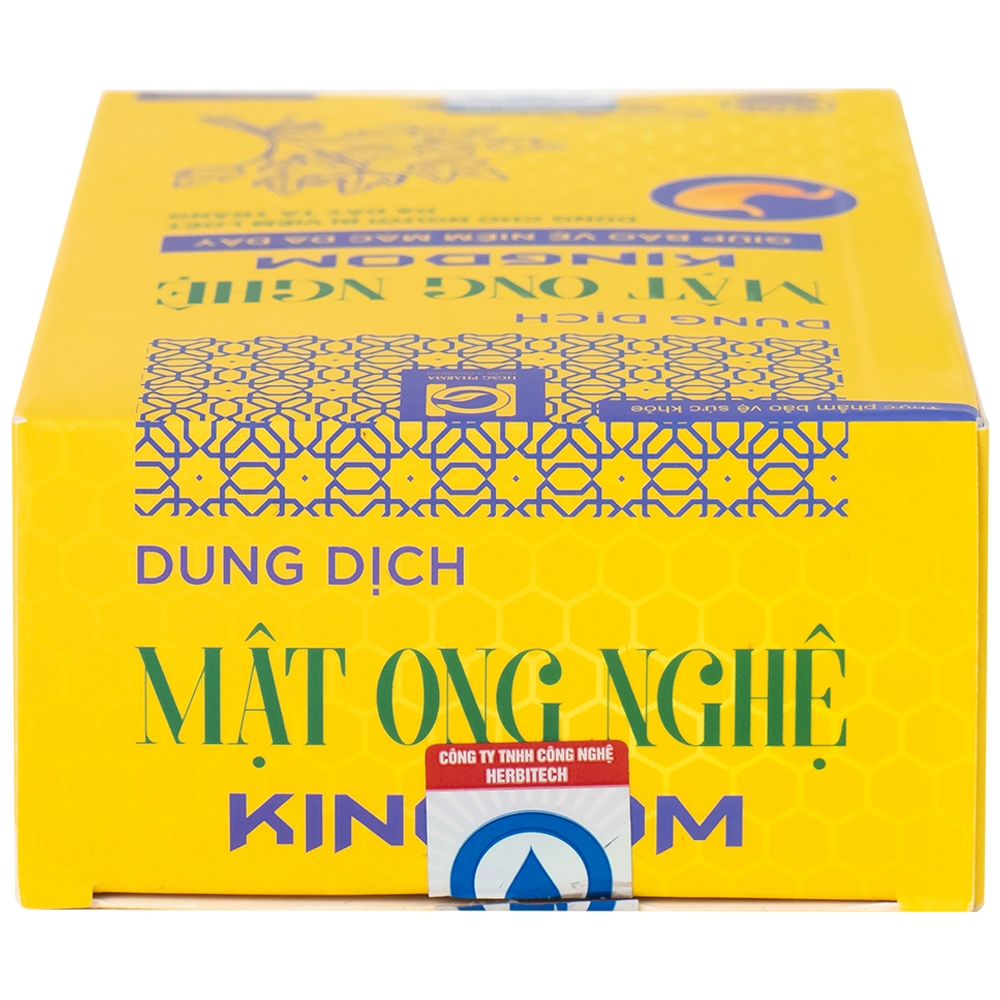 Hình ảnh Dung dịch mật ong nghệ Kingdom bảo vệ niêm mạc dạ dày (15 gói x 10ml)