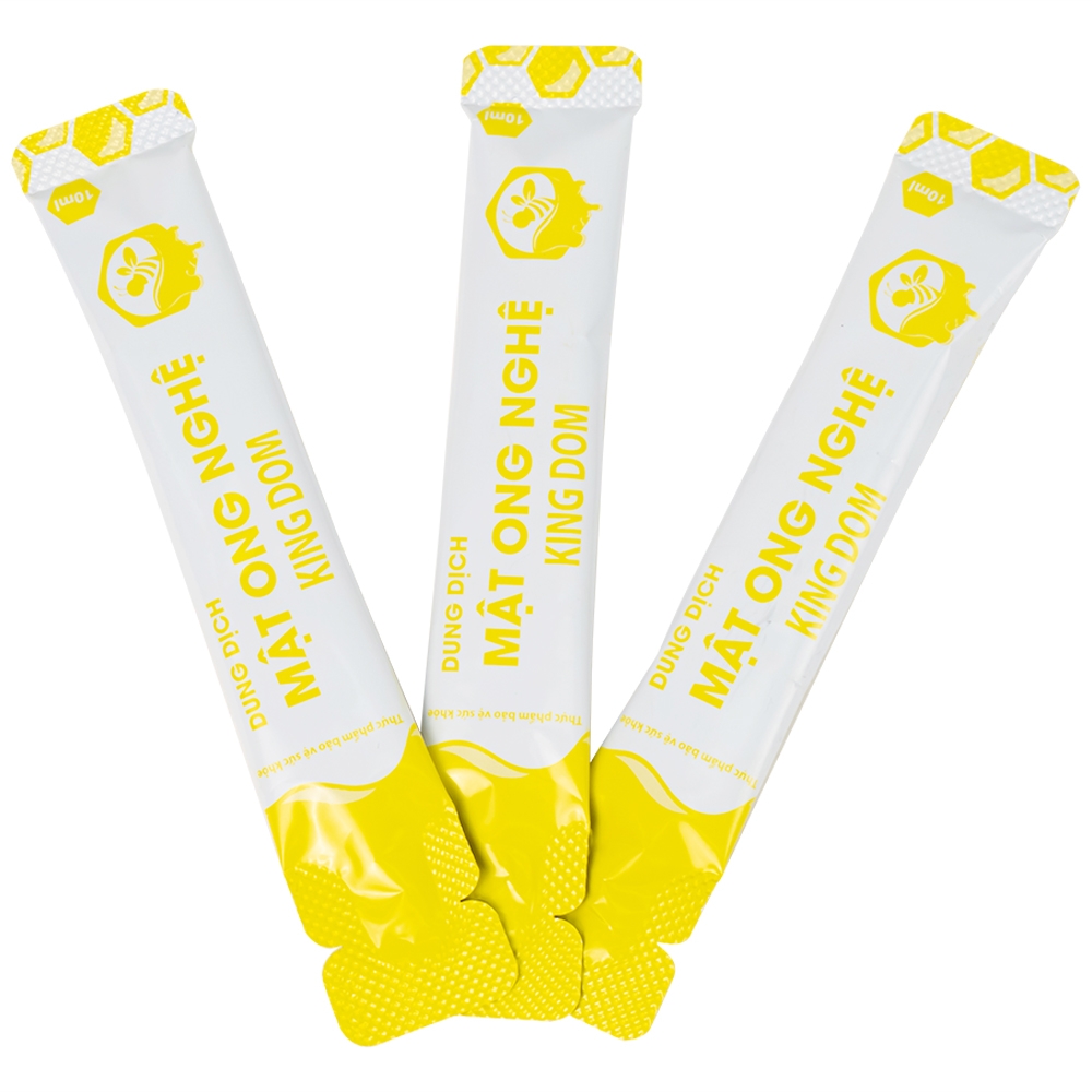 Hình ảnh Dung dịch mật ong nghệ Kingdom bảo vệ niêm mạc dạ dày (15 gói x 10ml)