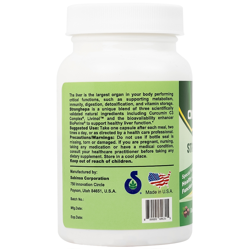 Hình ảnh Viên uống Premium Omexxel Strong Hepa hỗ trợ bảo vệ gan (60 viên)