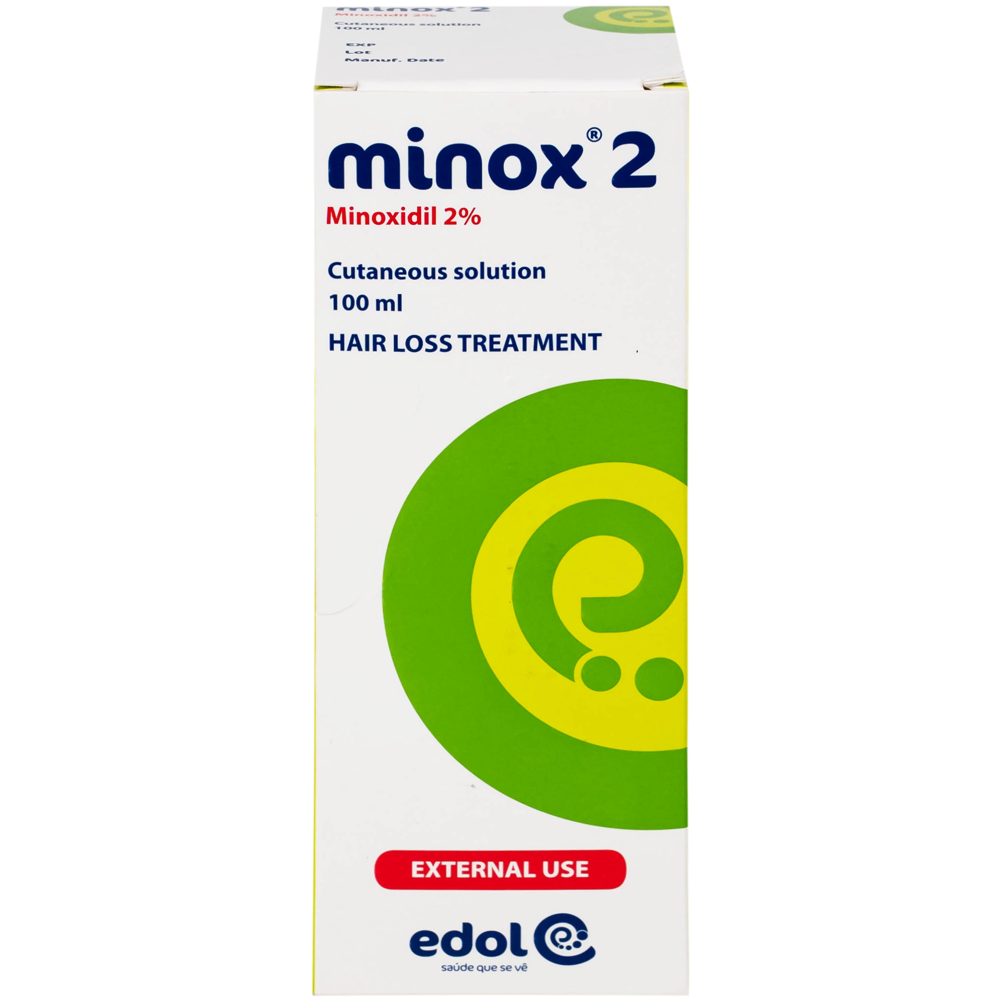 Hình ảnh Thuốc Minox 20mg Edol điều trị rụng tóc kiểu androgenic và rụng tóc từng vùng (100ml)