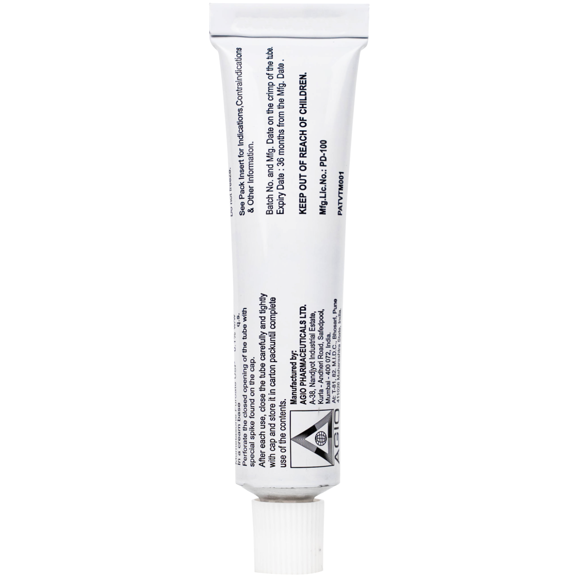 Hình ảnh Thuốc M CORT cream Agio điều trị các biểu hiện viêm và ngứa của bệnh vẩy nến, viêm da dị ứng (15g)