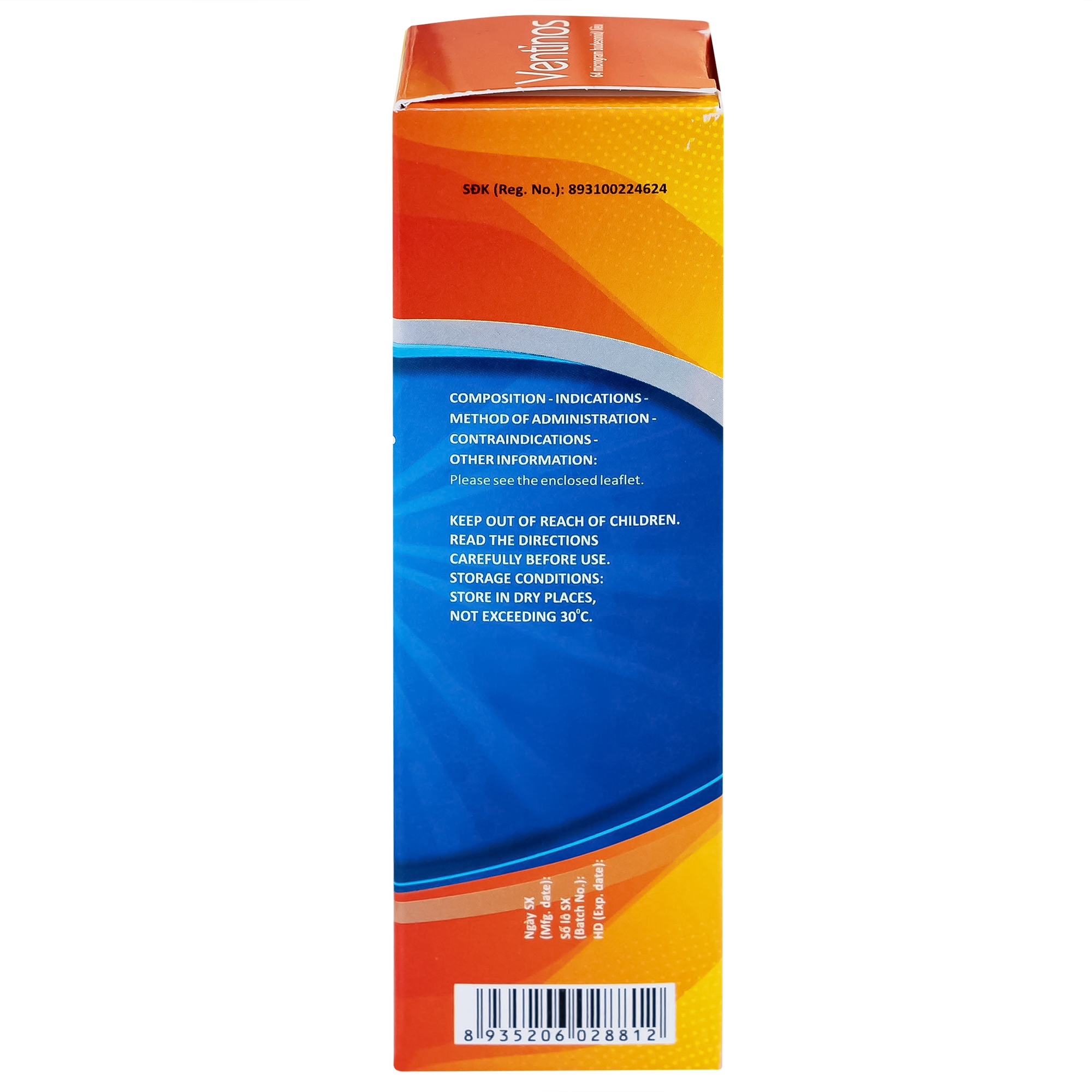 Hình ảnh Thuốc Ventinos 64mcg DHG điều trị và phòng ngừa các dấu hiệu và triệu chứng của viêm mũi dị ứng (10ml)