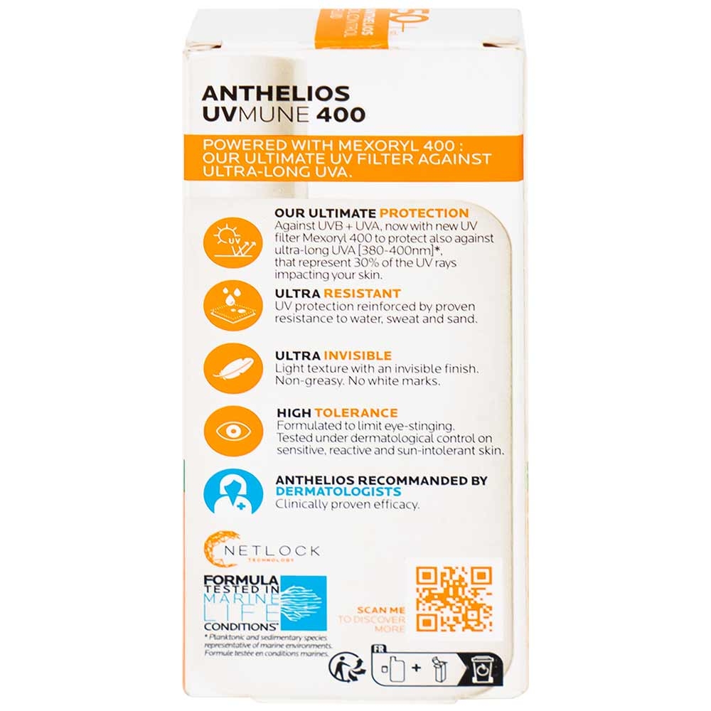 Hình ảnh Sữa chống nắng La Roche-Posay Anthelios Uvmune 400 dành cho da dầu mụn (50ml)