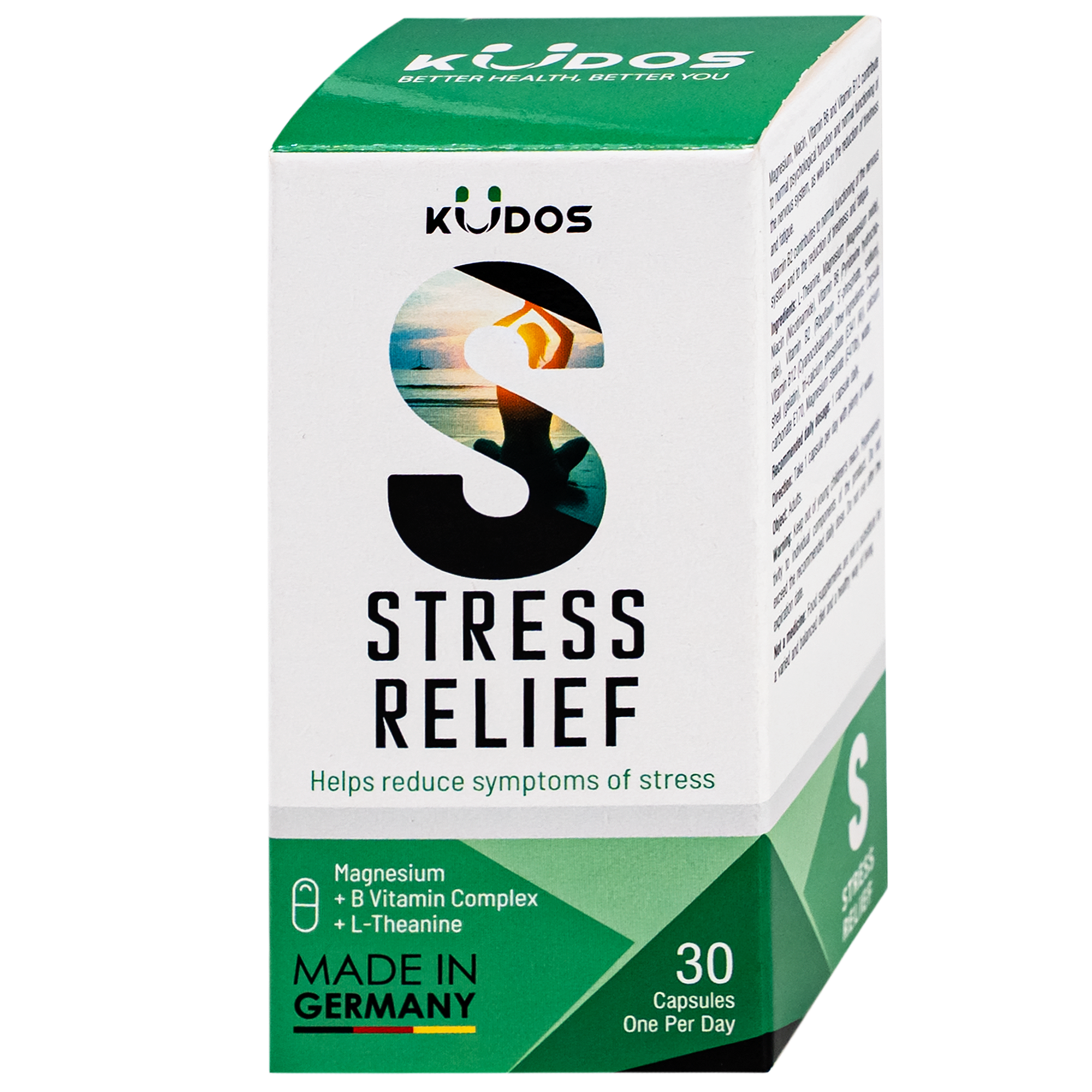 Hình ảnh Viên uống hỗ trợ giảm căng thẳng Kudos stress relief (30 viên)