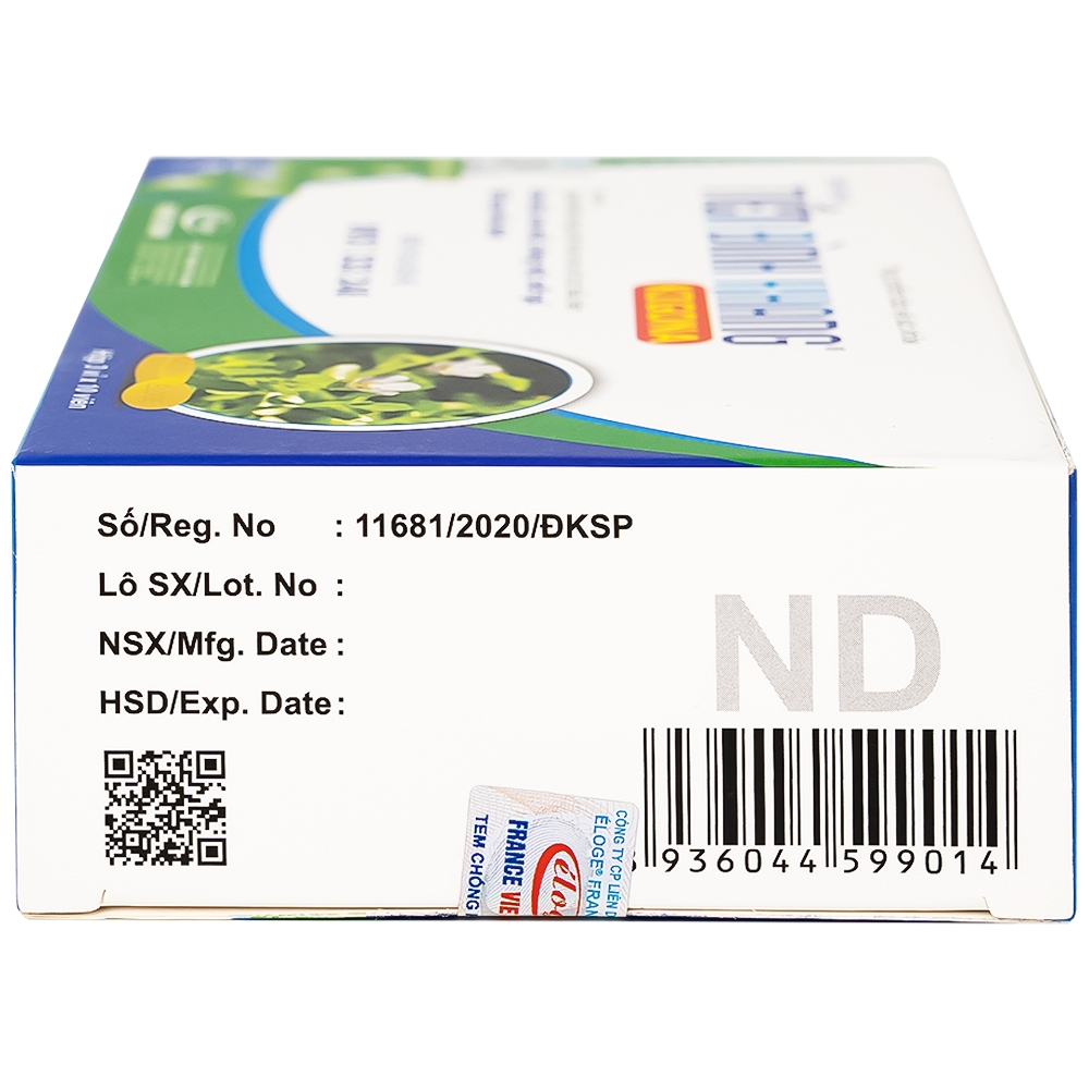 Hình ảnh Viên uống Tiền Đình Khang Kigona Eloge hỗ trợ hoạt huyết, tăng cường tuần hoàn máu não (3 vỉ x 10 viên)