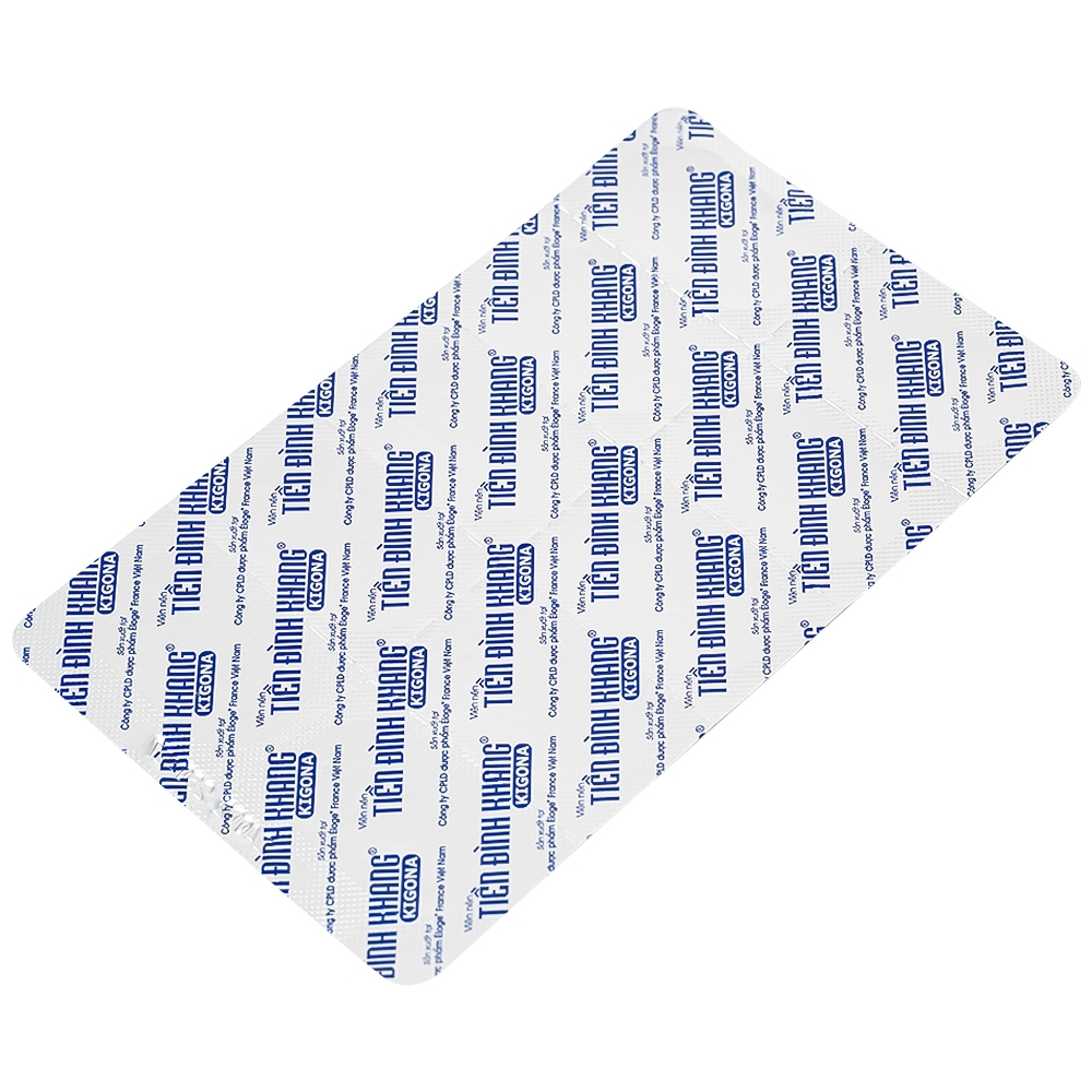 Hình ảnh Viên uống Tiền Đình Khang Kigona Eloge hỗ trợ hoạt huyết, tăng cường tuần hoàn máu não (3 vỉ x 10 viên)