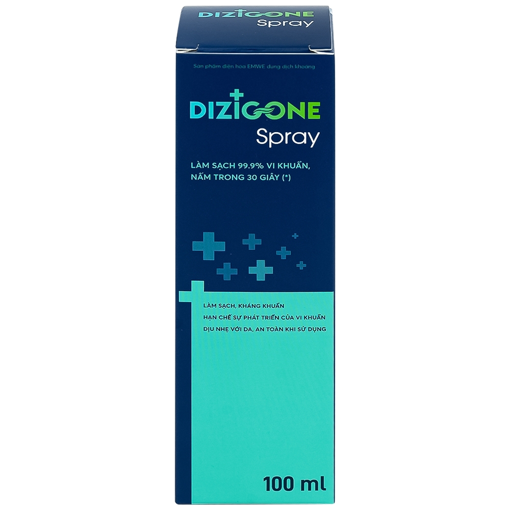 Hình ảnh Xịt kháng khuẩn khử mùi Dizigone 100ml Terrapharm hỗ trợ vết thương mau lành