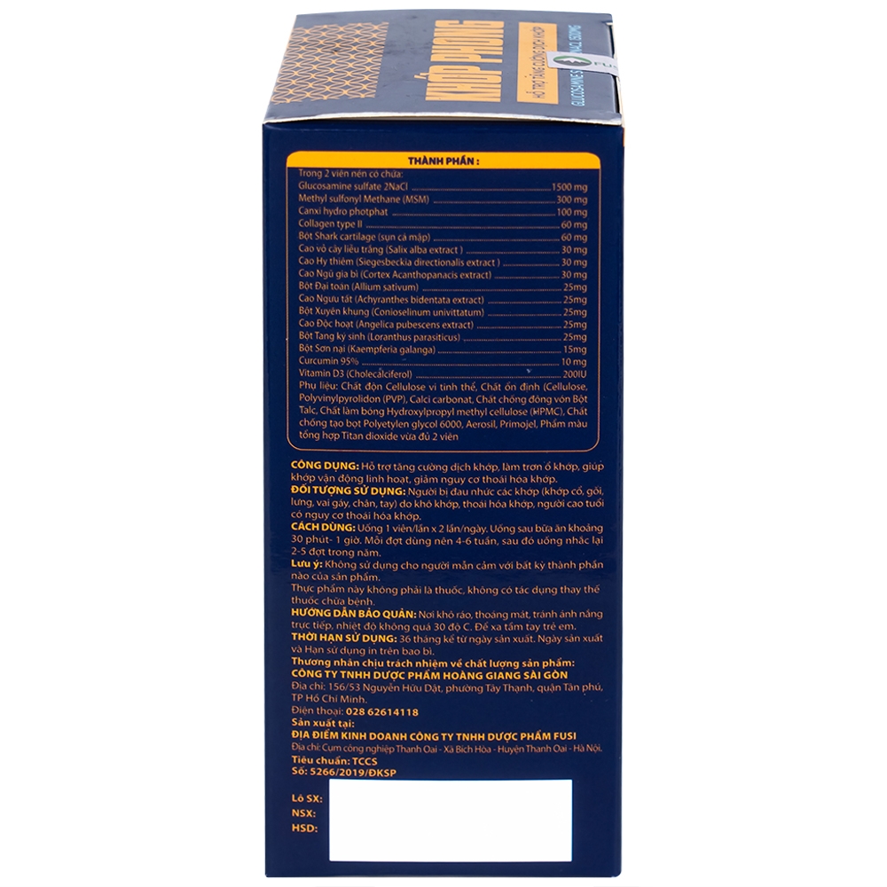Hình ảnh Viên uống Khớp Phong hỗ trợ tăng cường dịch khớp (30 viên)