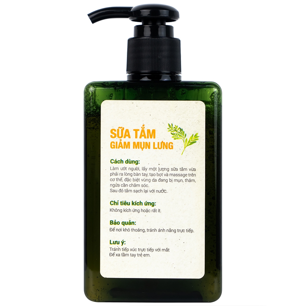 Hình ảnh Sữa tắm giảm mụn lưng Neo Acnes tinh chất tràm trà (250ml)