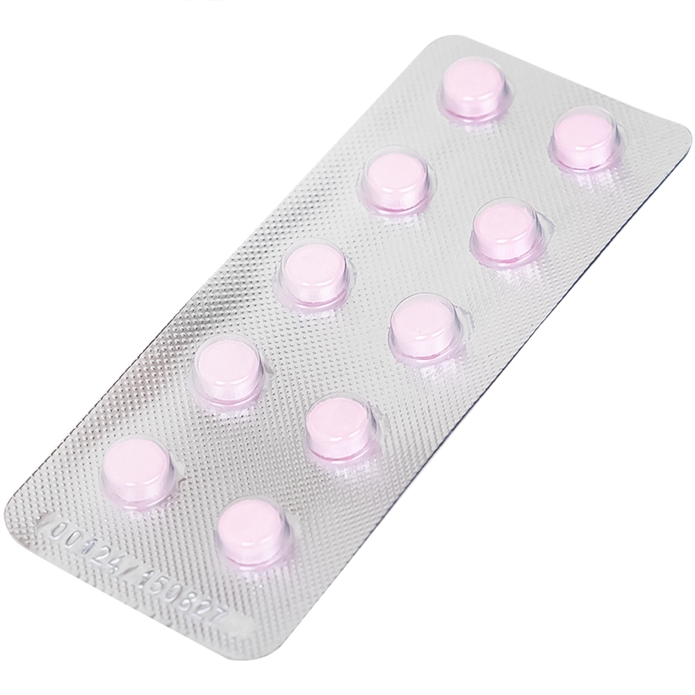 Hình ảnh Thuốc Salbutamol 2mg Dopharma giúp giảm co thắt phế quản trong hen, viêm phế quản mãn tính (10 vỉ x 10 viên)