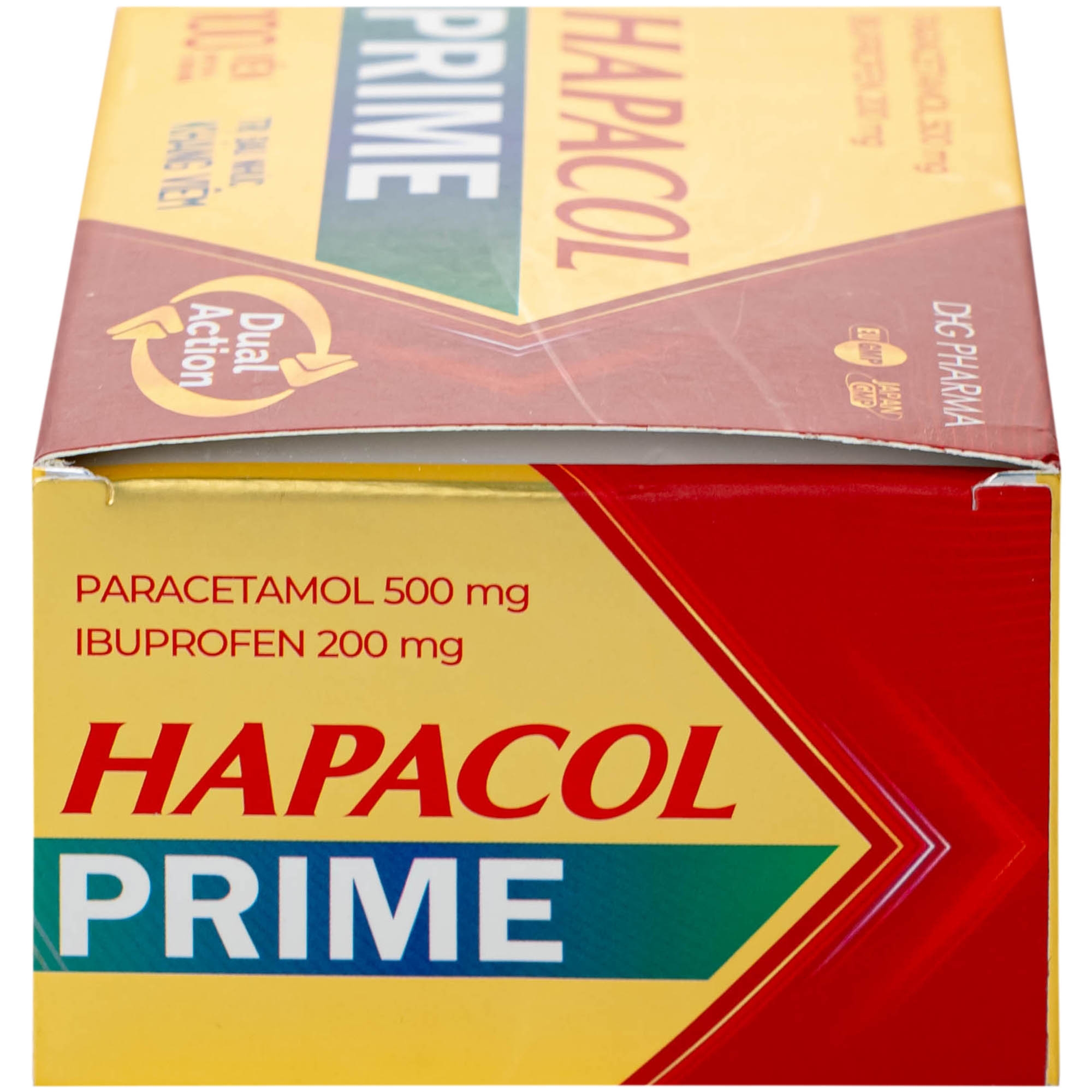 Hình ảnh Hapacol Prime Đau Nhức Kháng Viêm Dhg Pharma 10X10