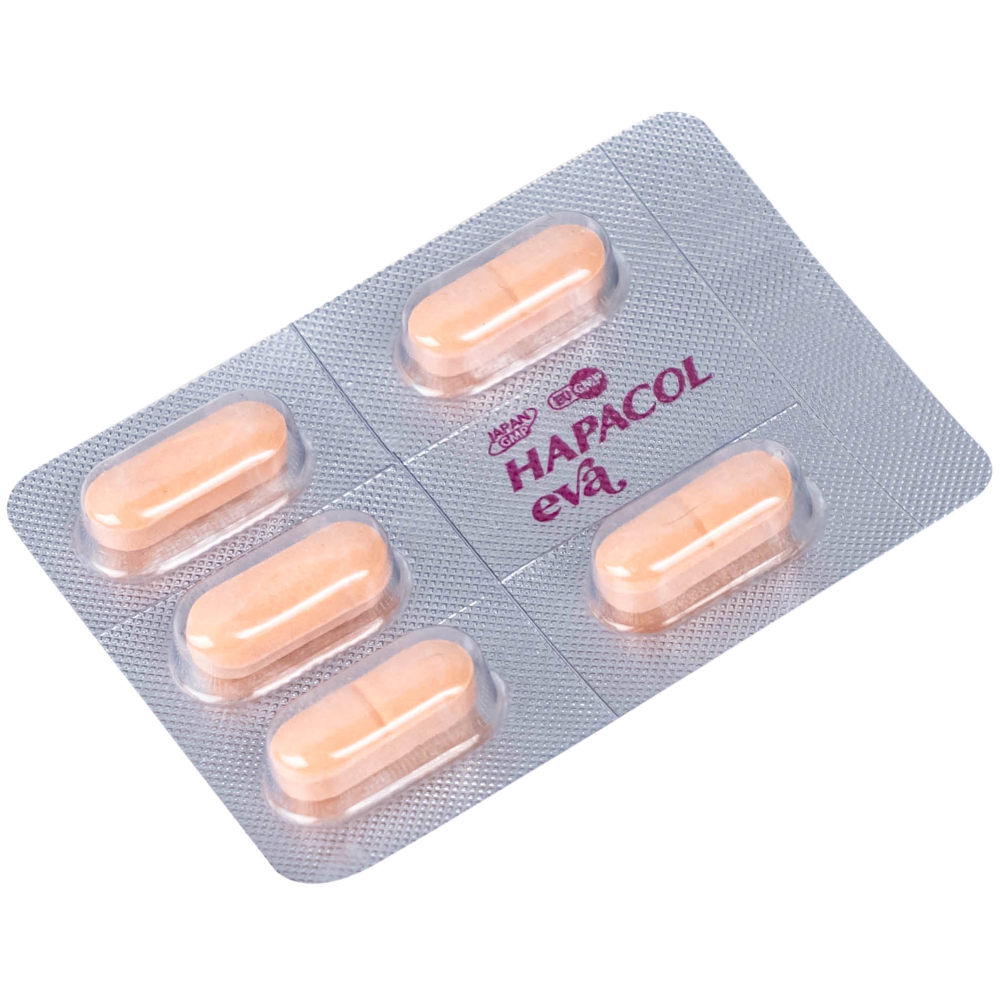 Hình ảnh Thuốc Hapacol Eva giảm đau bụng kinh Dhg Pharma (10 vỉ x 5 viên)
