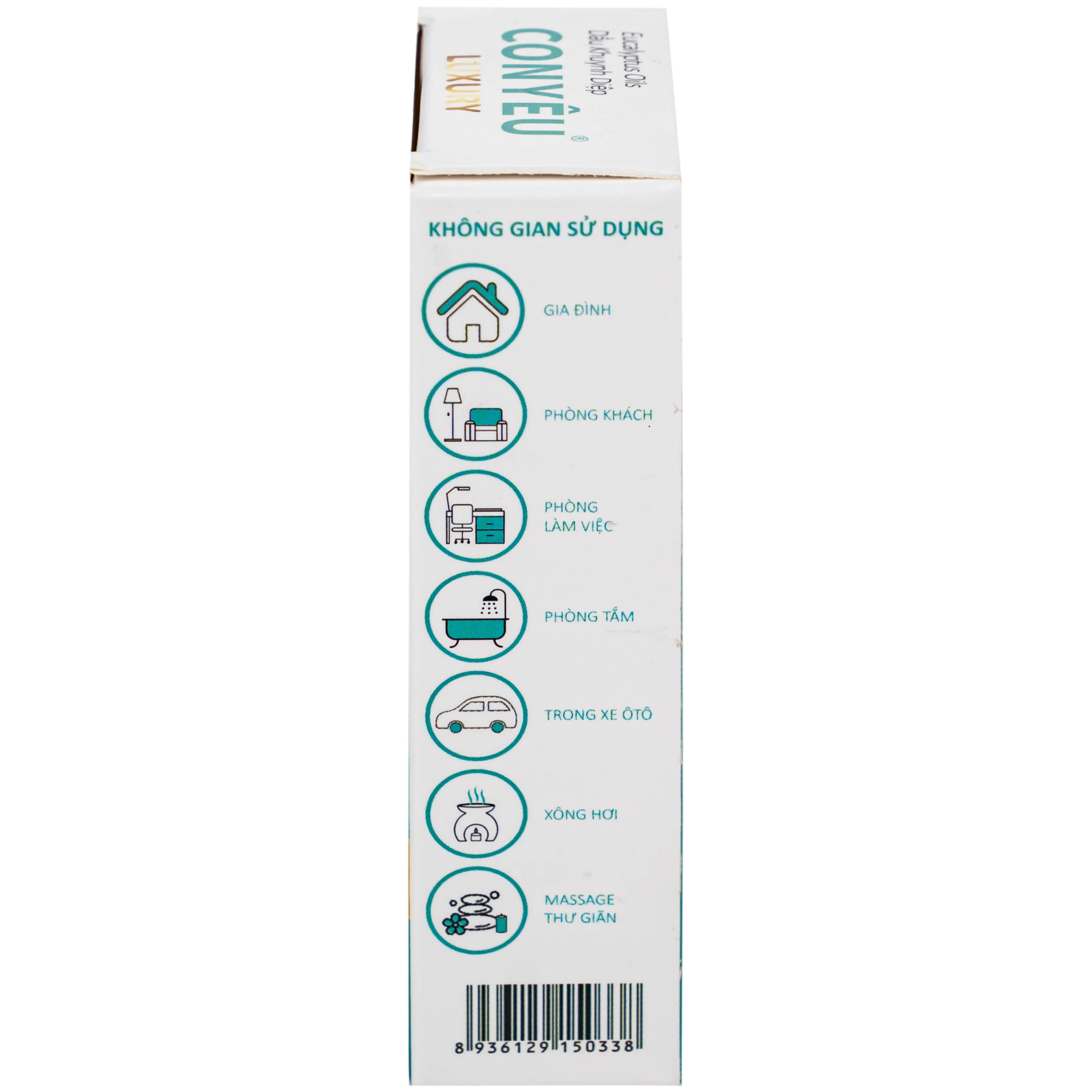 Hình ảnh Dầu khuynh diệp Con Yêu Luxury giúp giữ ấm, làm dịu vết cắn côn trùng (30ml)