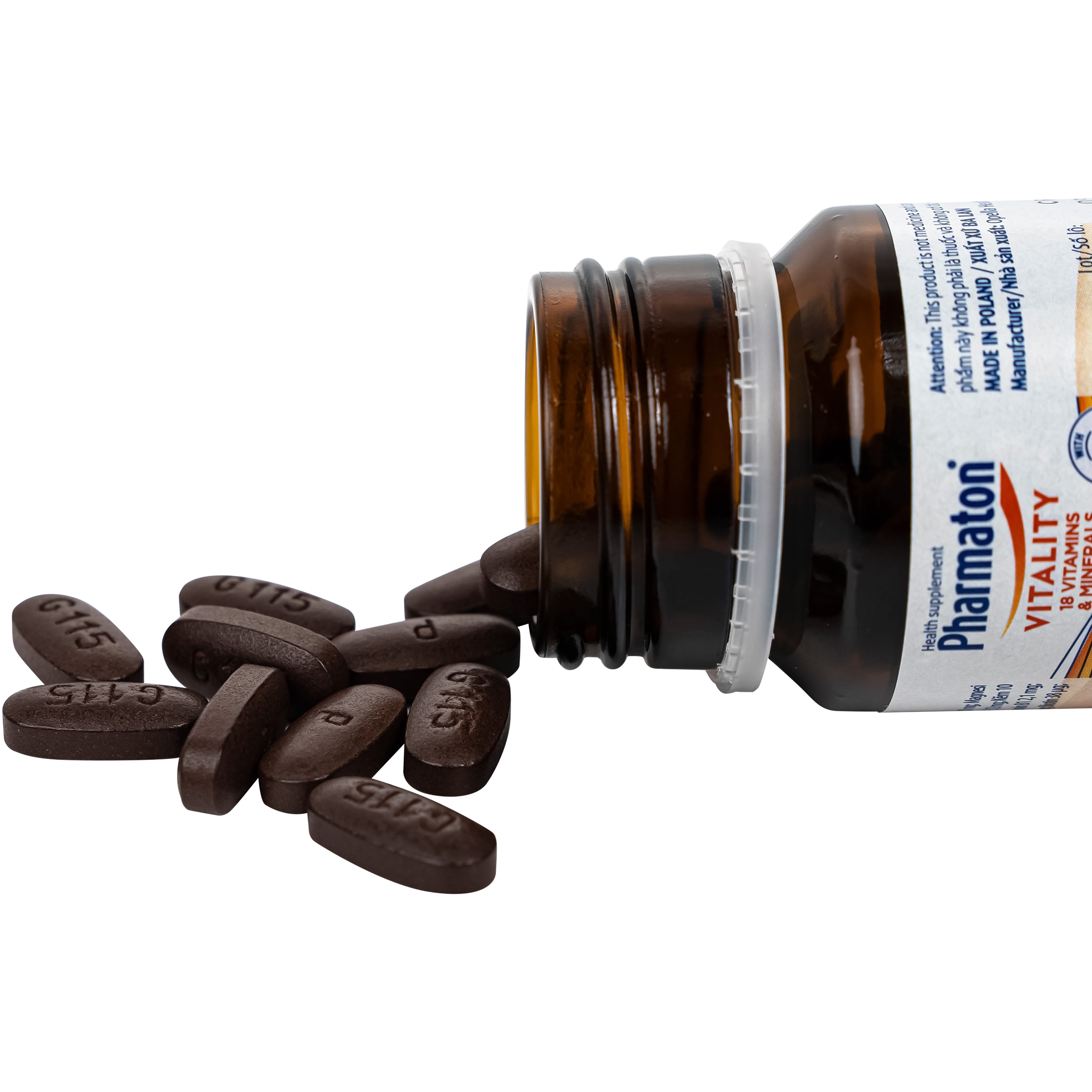 Hình ảnh Viên uống bổ sung năng lượng Pharmaton Vitality Sanofi hỗ trợ cải thiện tình trạng mệt mỏi, căng thẳng, nâng cao sức đề kháng (30 viên)