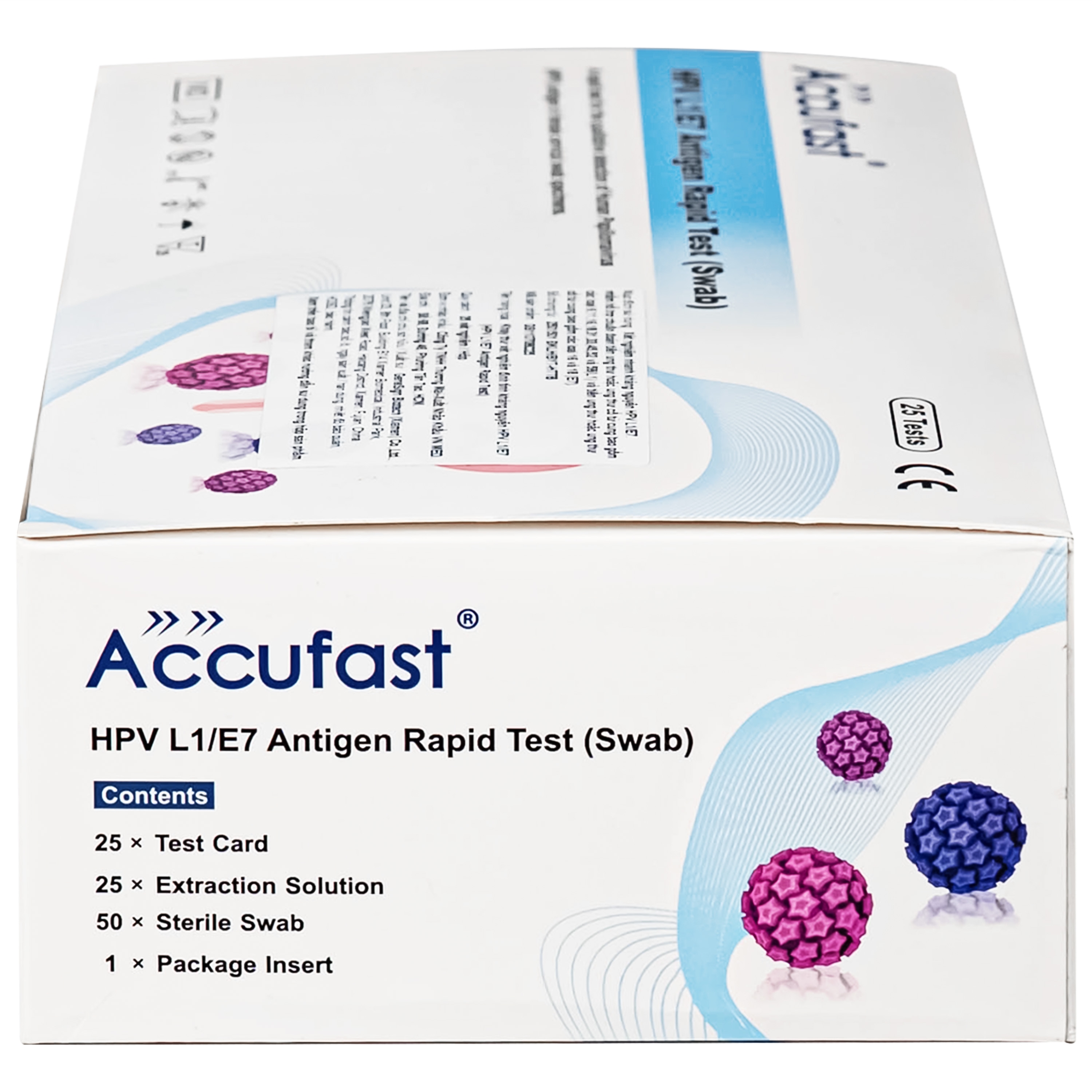 Hình ảnh Kit test HPV Accufast L1/E7 giúp phát hiện sớm nguy cơ ung thư cổ tử cung (25 kít)