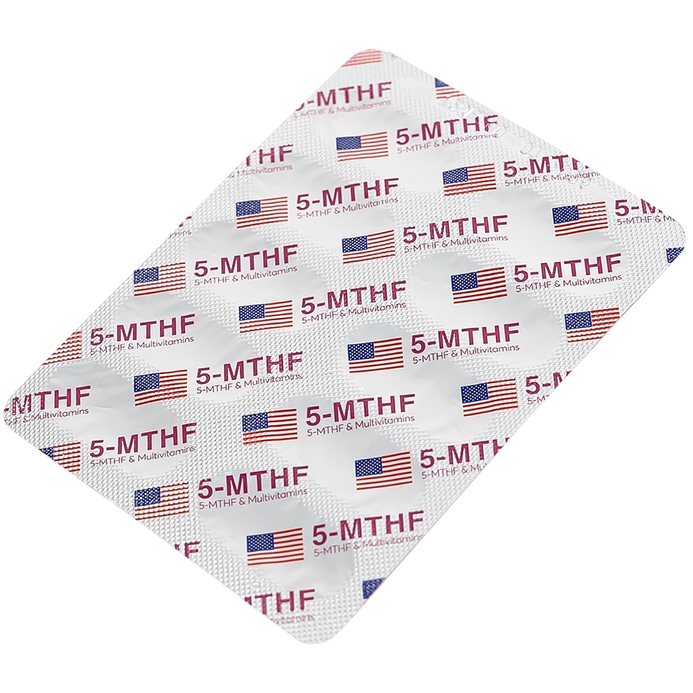 Hình ảnh Viên uống 5-MTHF Robinson Pharma bổ sung vitamin, khoáng chất cho nữ mang thai (60 viên)