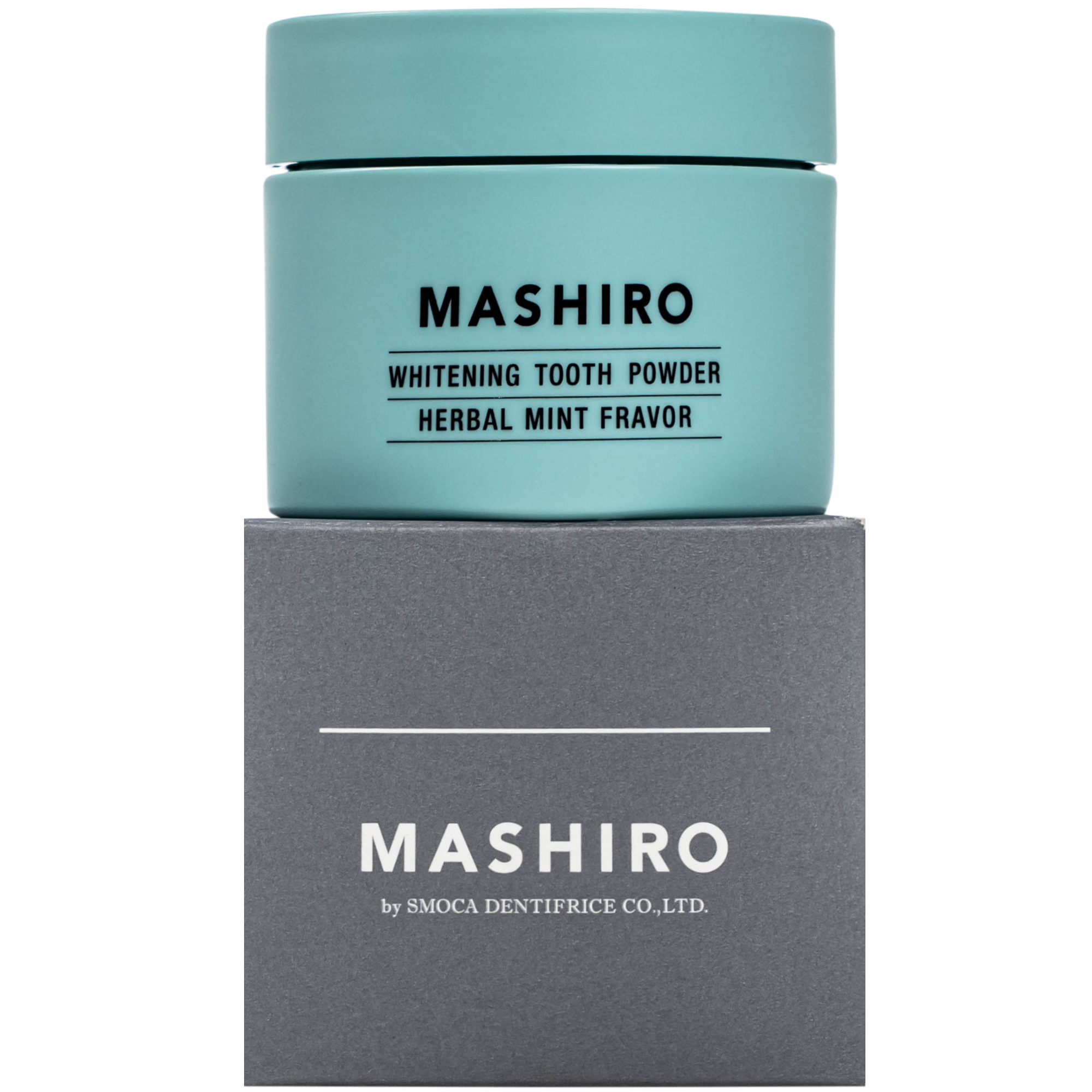 Hình ảnh Bột đánh trắng răng hương thảo mộc bạc hà Mashiro Tooth Powder Herbal Mint Flavor 30g