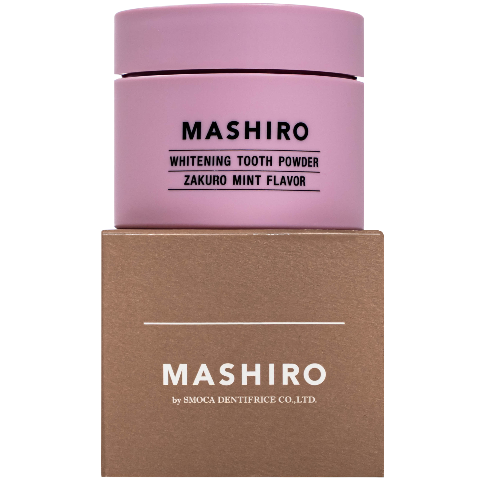 Hình ảnh Bột đánh trắng răng hương lựu bạc hà Mashiro Tooth Powder Zakuro Mint Flavor 30g