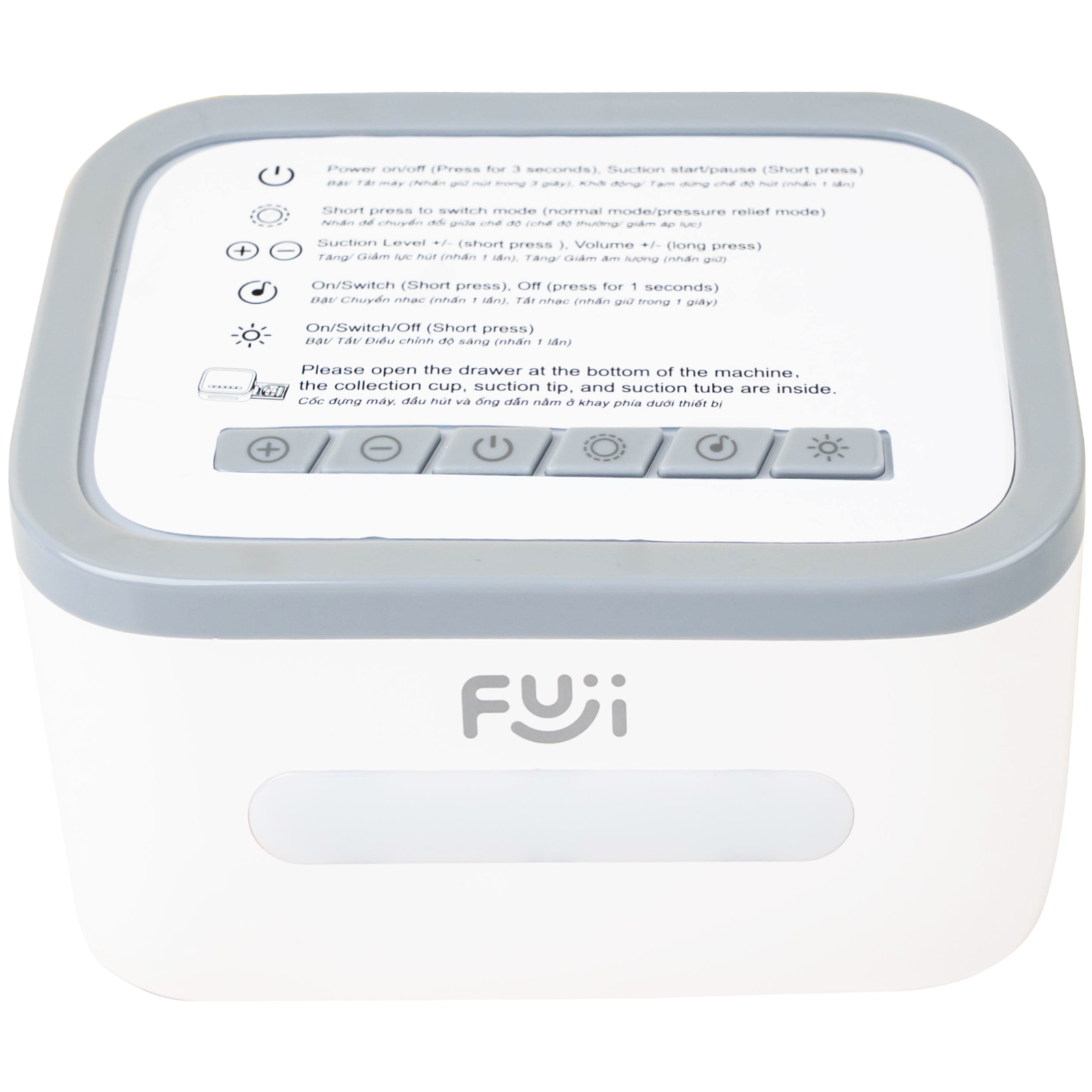 Hình ảnh Máy hút mũi cho bé Fuji T50 hỗ trợ vệ sinh mũi cho bé từ 0 đến trên 3 tuổi