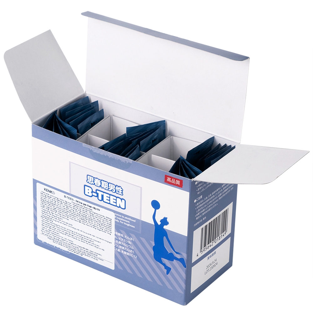 Hình ảnh Thực phẩm bảo vệ sức khỏe B-TEEN Kenko hỗ trợ phát triển cho bé trai giai đoạn dậy thì (30 gói x 15g)