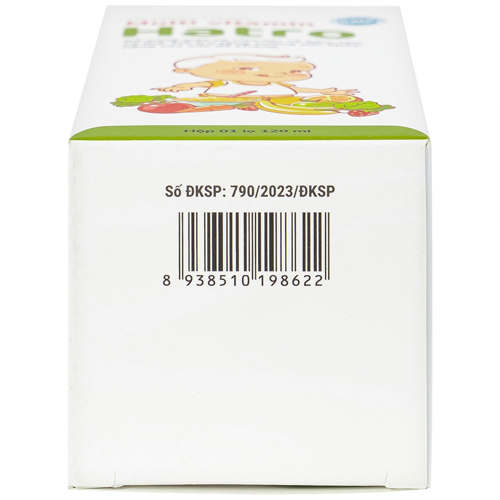 Hình ảnh Siro Multi Vitamin Hatro hỗ trợ tăng cường sức khỏe, nâng cao sức đề kháng (120ml)