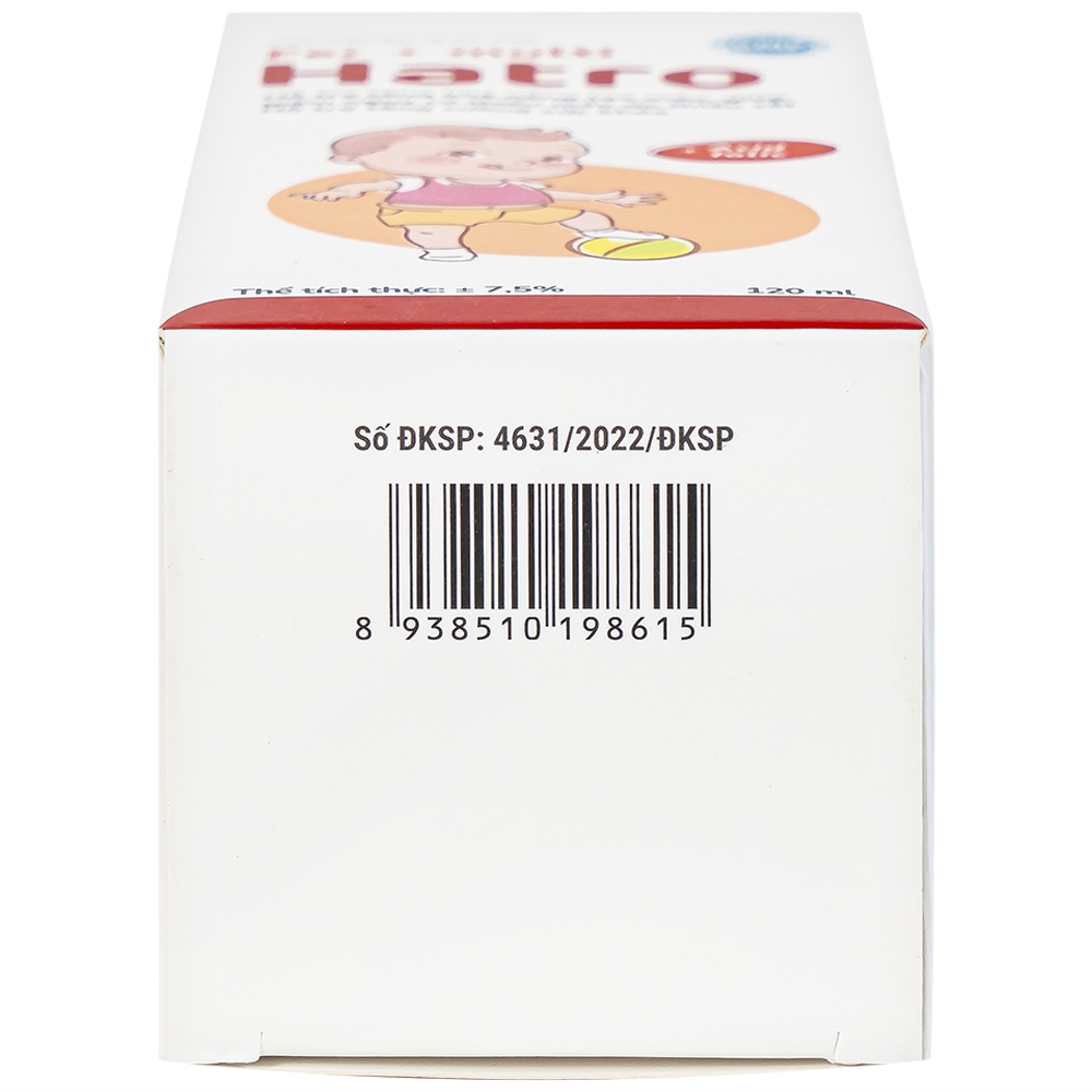 Hình ảnh Siro Fer + Multi Hatro bổ sung sắt và Vitamin nhóm B cho cơ thể (120ml)