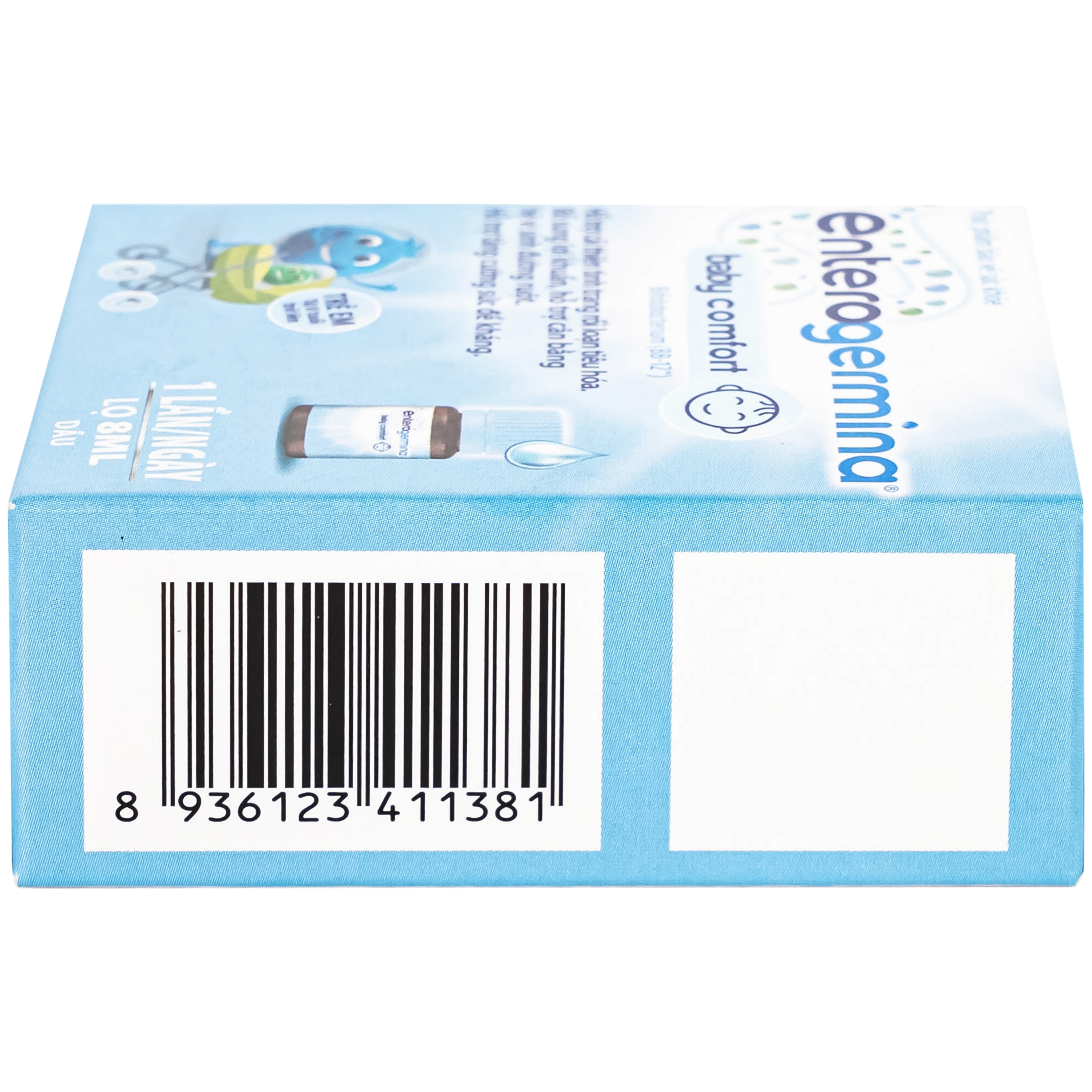 Hình ảnh Men vi sinh Enterogermina Baby Comfort Sanofi cho trẻ sơ sinh chứa lợi khuẩn BB12 (Lọ 8ml)