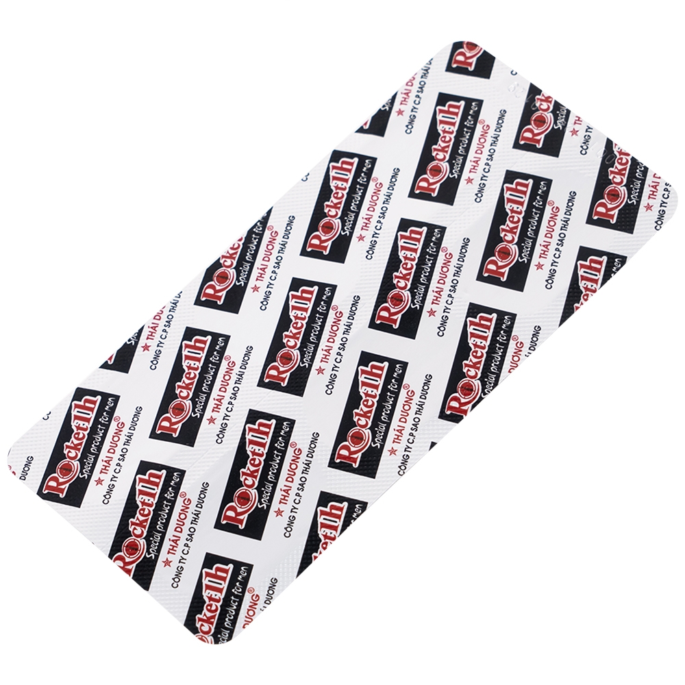 Hình ảnh Viên uống Rocket 1h Thái Dương giúp bổ thận dương, tăng cường sinh lực (6 viên)