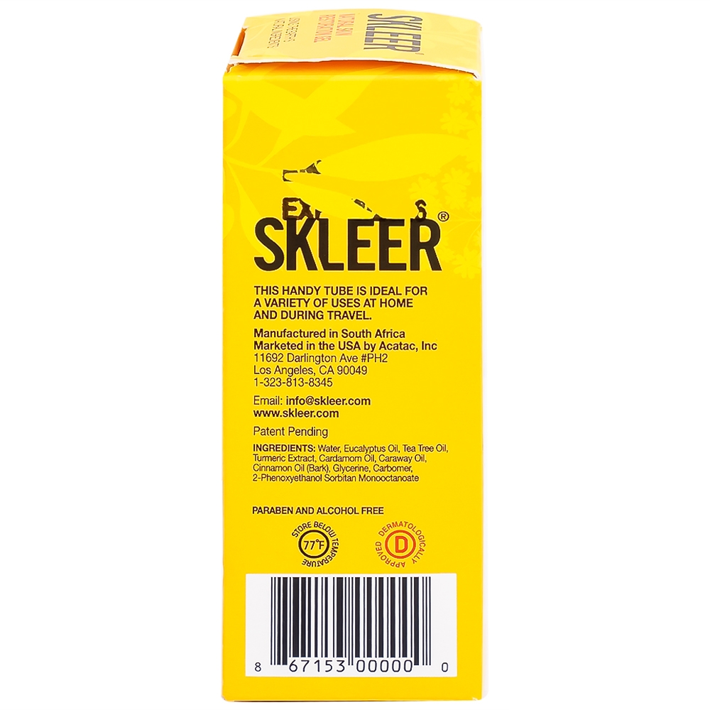 Hình ảnh Gel Skleer Natural Skin Restoration giảm viêm, dưỡng ẩm và phục hồi da (30ml)