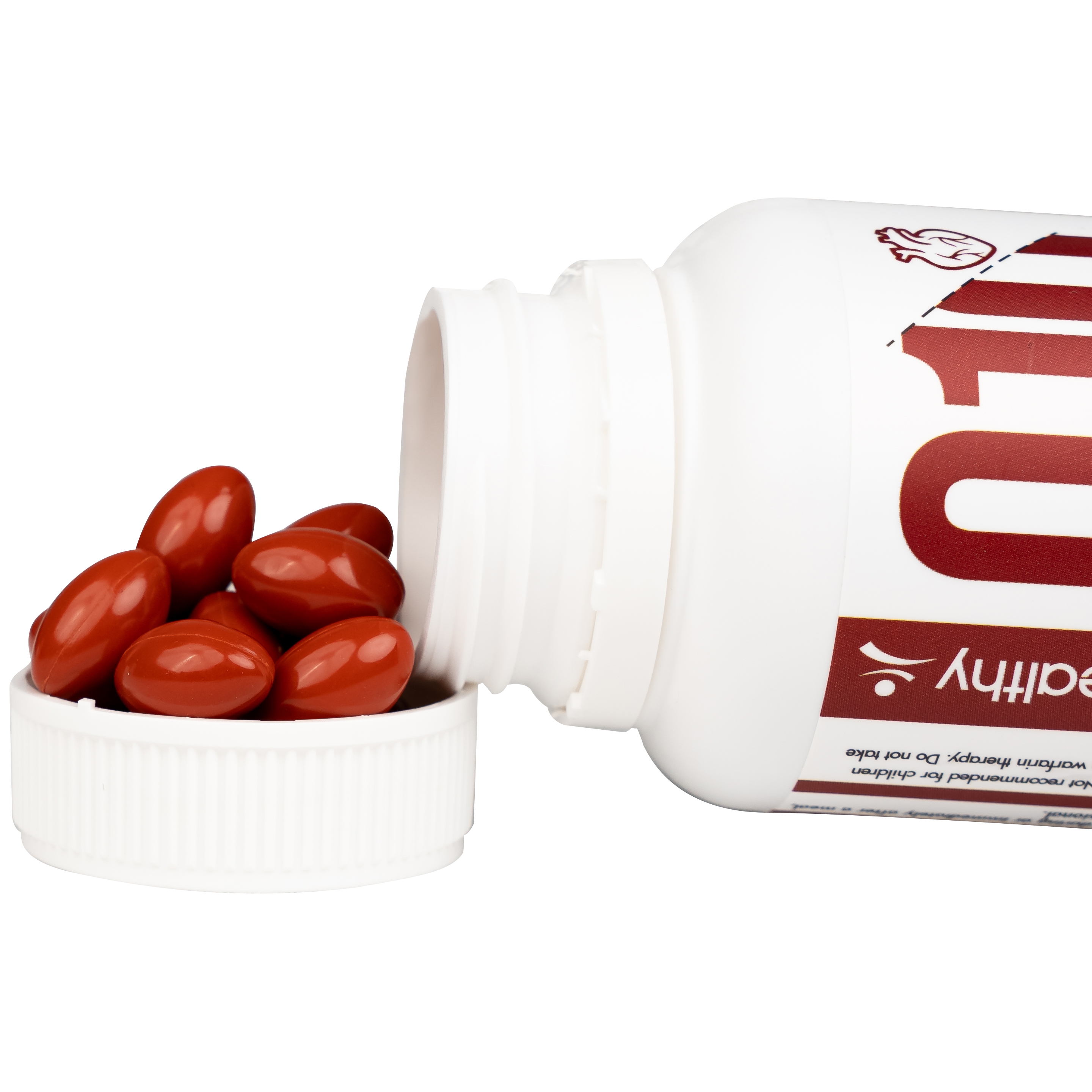 Hình ảnh Viên uống Living Healthy CoQ10 150mg hỗ trợ tim mạch, tuần hoàn máu (60 viên)