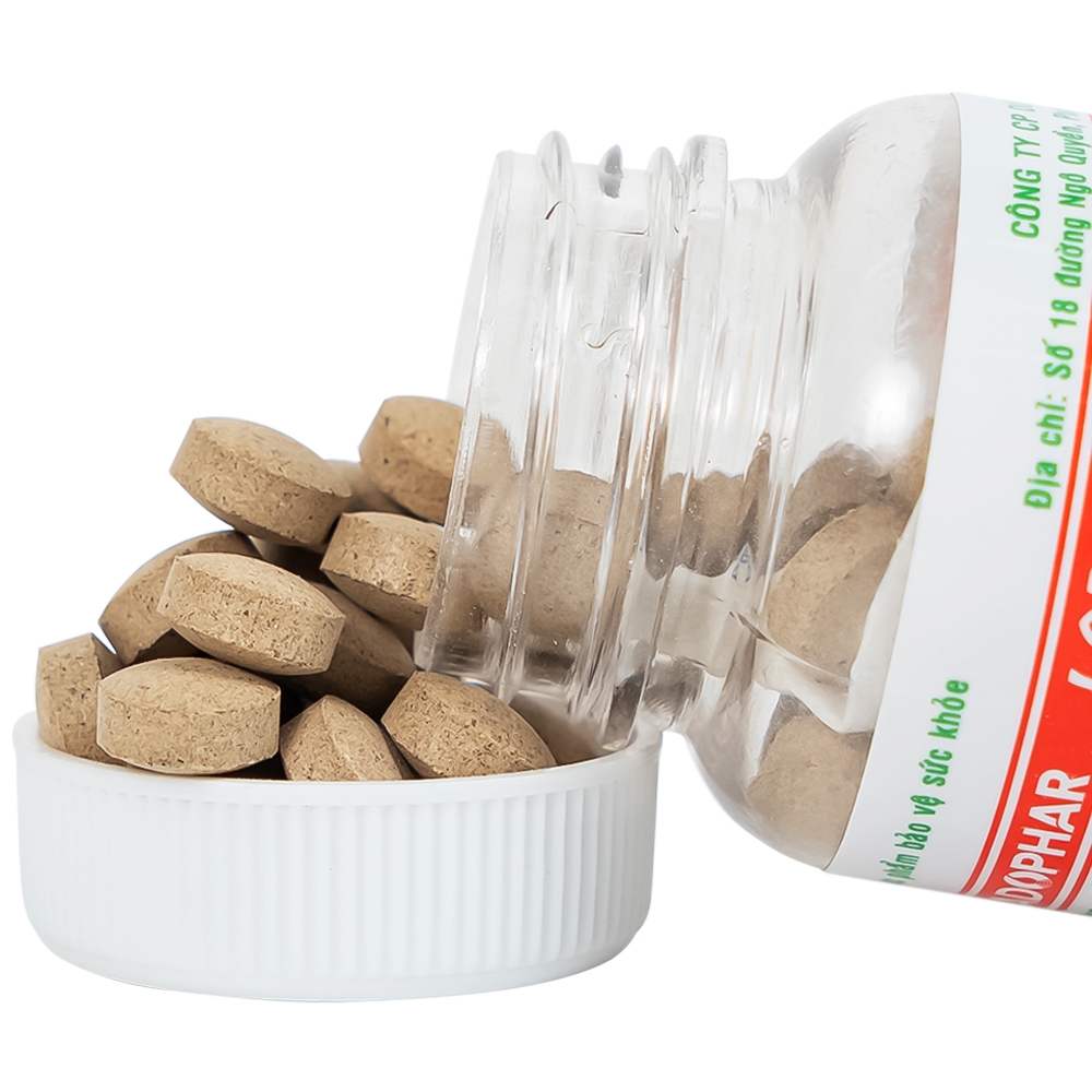 Hình ảnh Viên uống Lado Care Vân Mộc Hương giảm các triệu chứng đau bụng, đầy bụng, khó tiêu (80 viên)