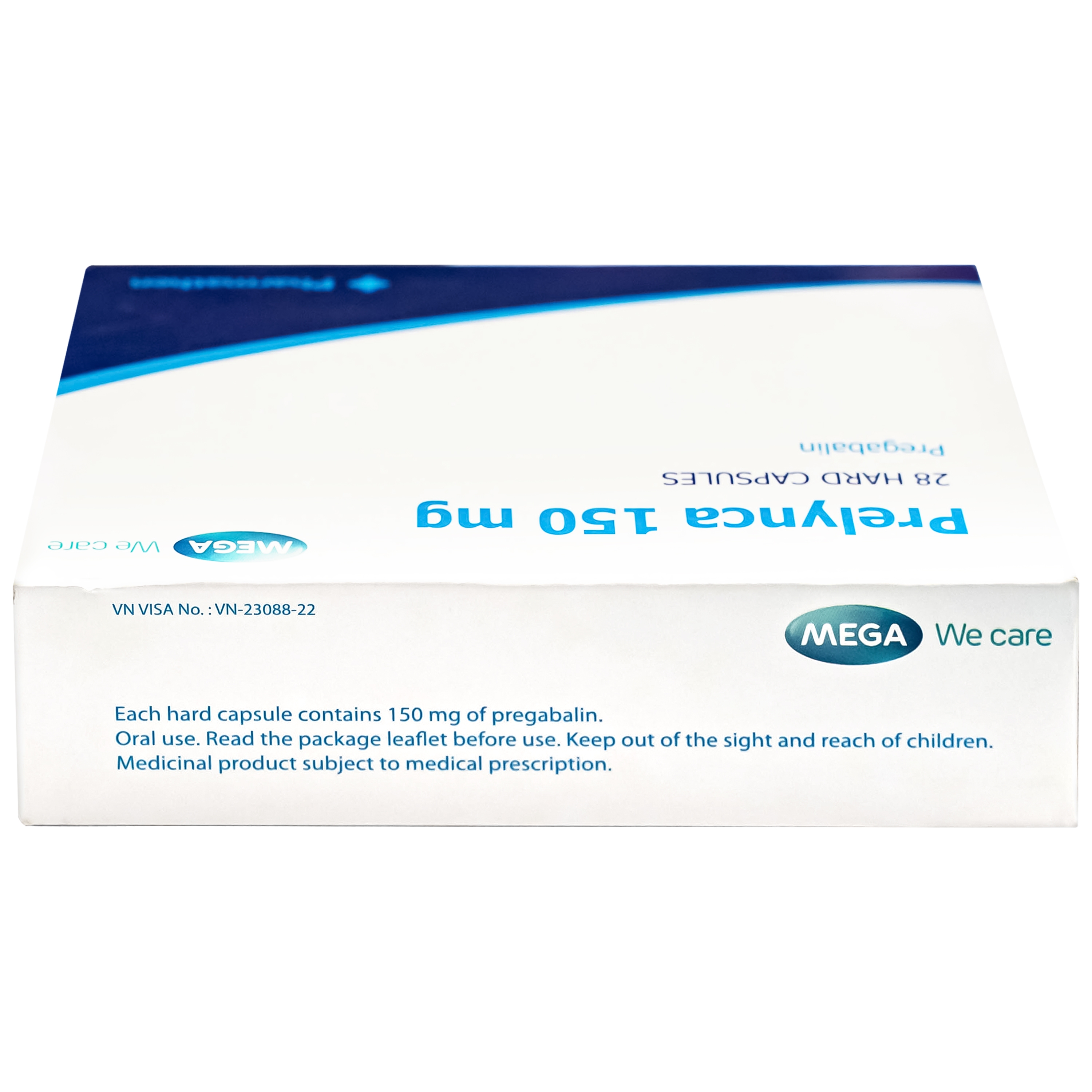 Hình ảnh Thuốc Prelynca 150mg Trị rối loạn lo âu lan tỏa, hỗ trợ động kinh cục bộ (2 vỉ x 14 viên)