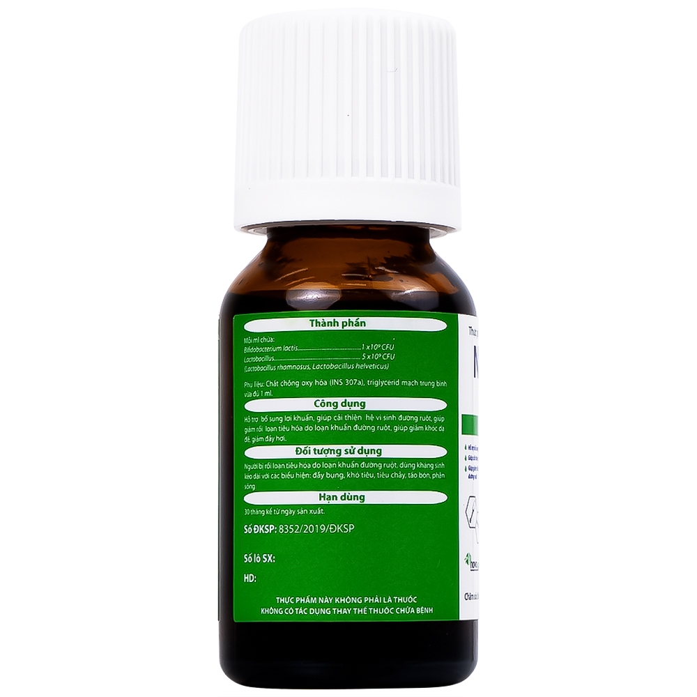 Hình ảnh Dung dịch uống Novofido Drops 15ml Novocare hỗ trợ bổ sung lợi khuẩn, cải thiện hệ vi sinh đường ruột