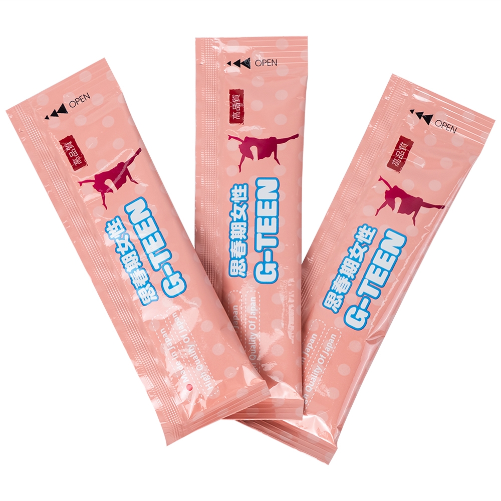 Hình ảnh Thực phẩm bảo vệ sức khỏe G-TEEN Kenko hỗ trợ phát triển cho bé gái giai đoạn dậy thì (30 gói x 15g)