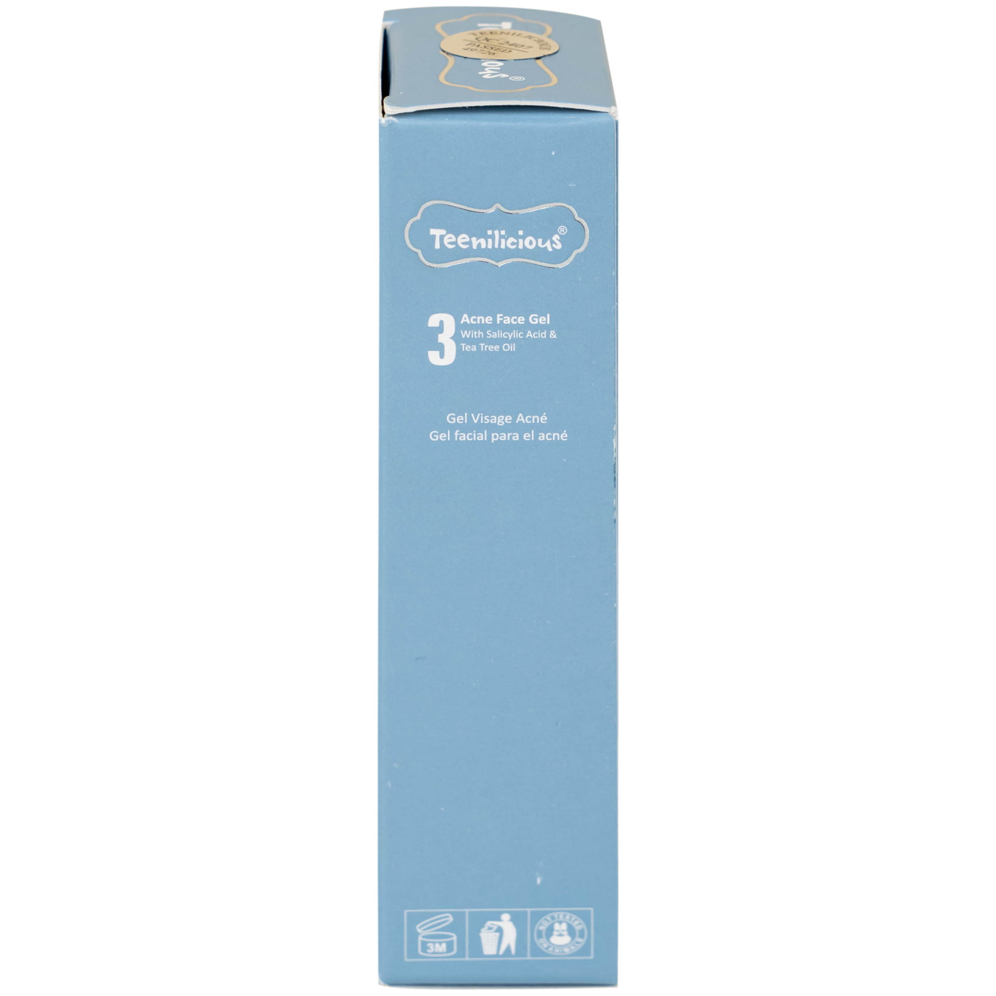 Hình ảnh Gel bôi ngừa mụn đầu đen, đầu trắng Teenilicious hộp 15g