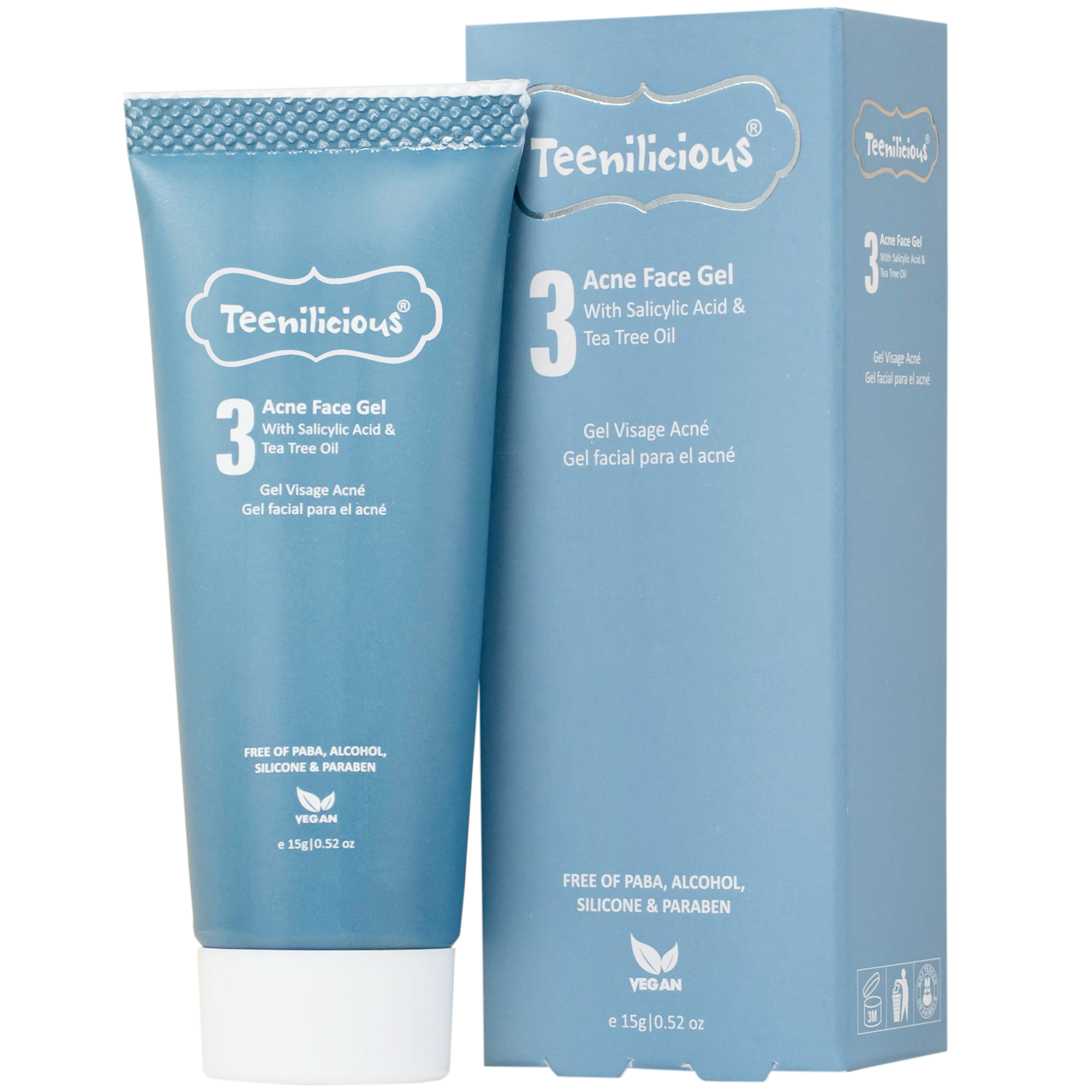 Hình ảnh Gel bôi ngừa mụn đầu đen, đầu trắng Teenilicious hộp 15g