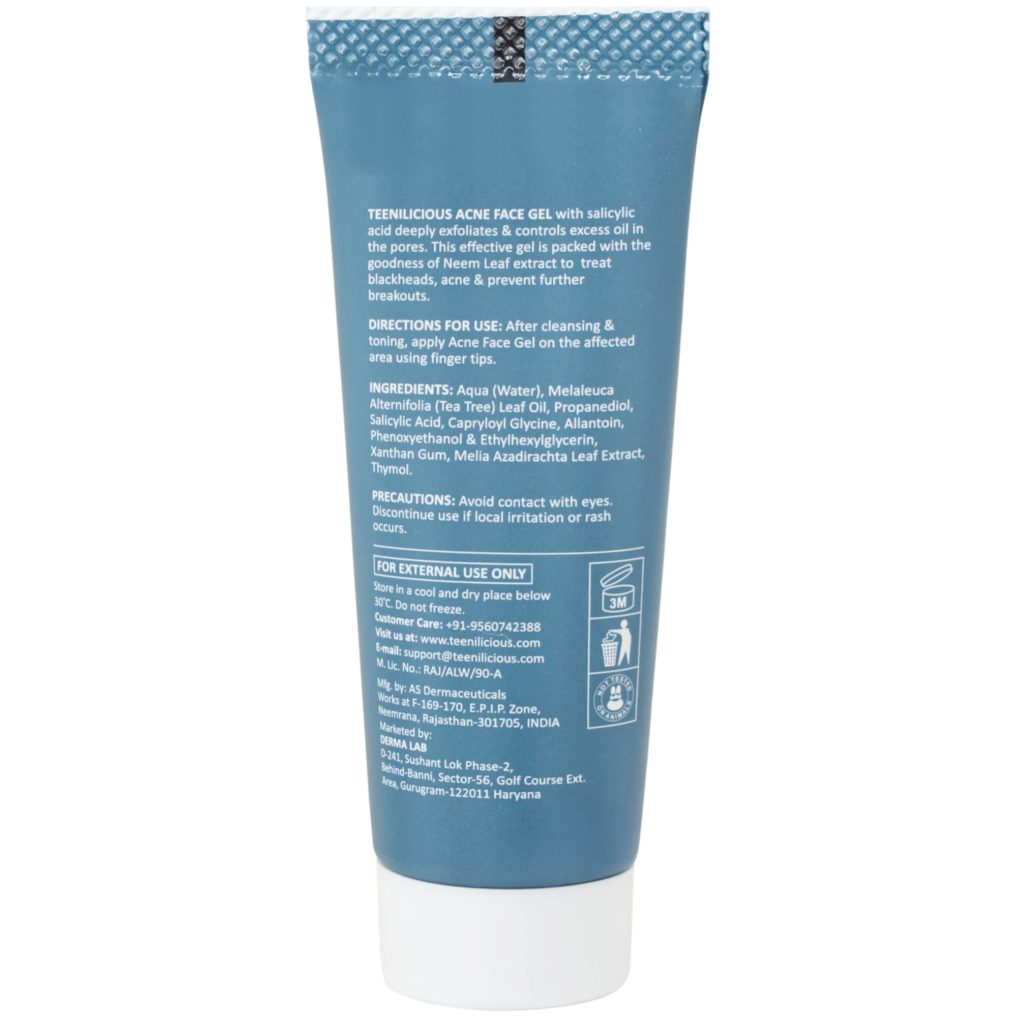 Hình ảnh Gel bôi ngừa mụn đầu đen, đầu trắng Teenilicious hộp 15g