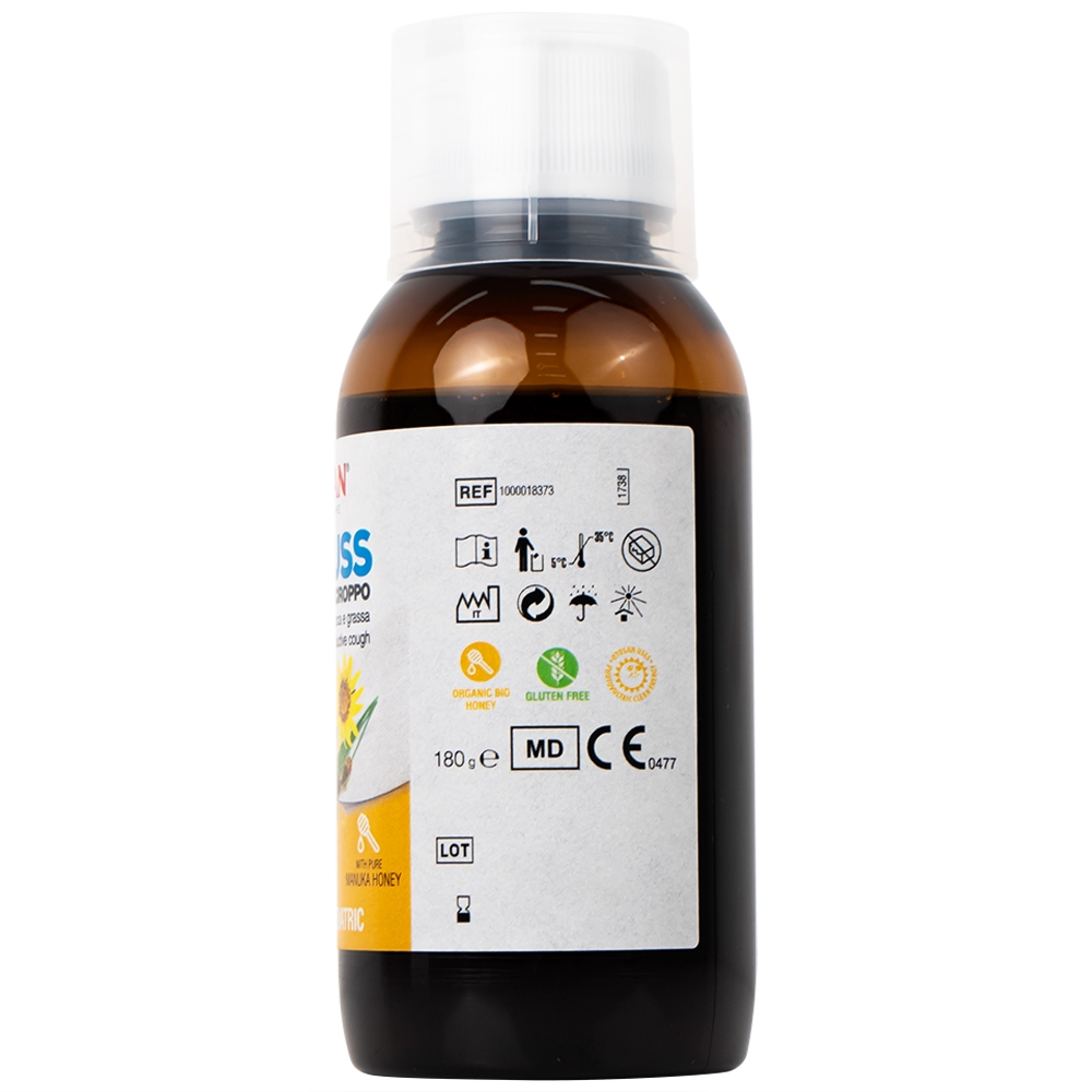 Hình ảnh Siro ho Fortuss Otosan làm dịu cơn ho hiệu quả, bảo vệ niêm mạc (180g)