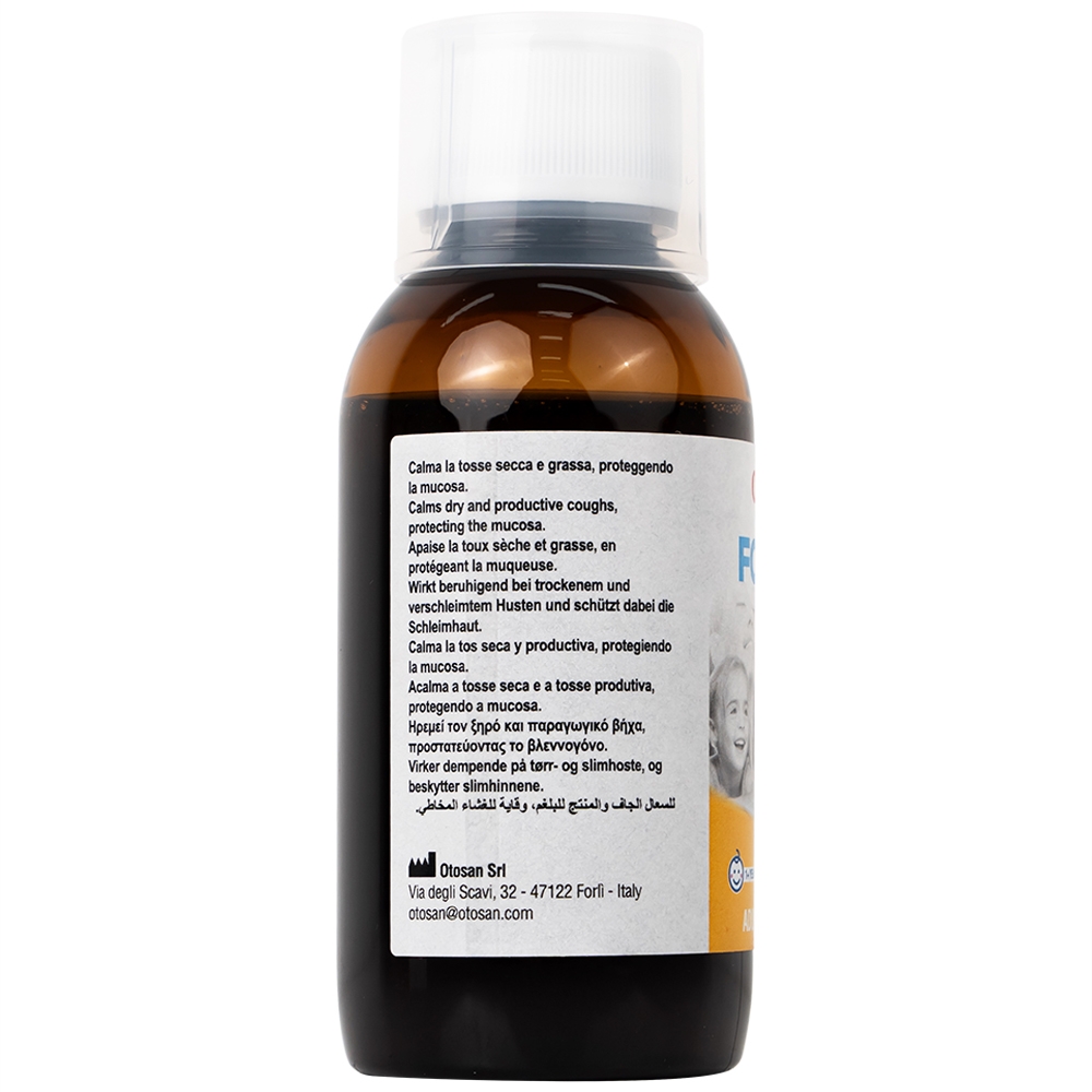 Hình ảnh Siro ho Fortuss Otosan làm dịu cơn ho hiệu quả, bảo vệ niêm mạc (180g)