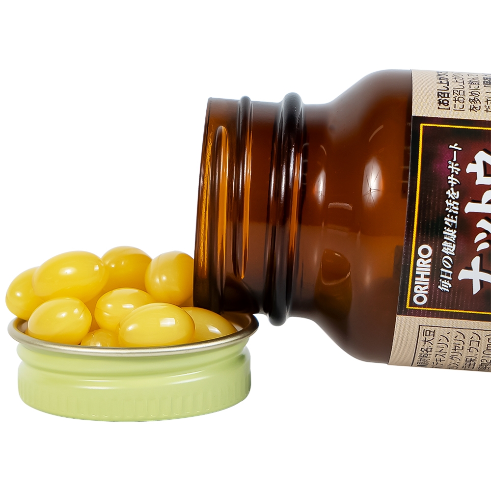 Hình ảnh Viên nang Orihiro Nattokinase hỗ trợ giảm nguy cơ huyết khối (60 viên)