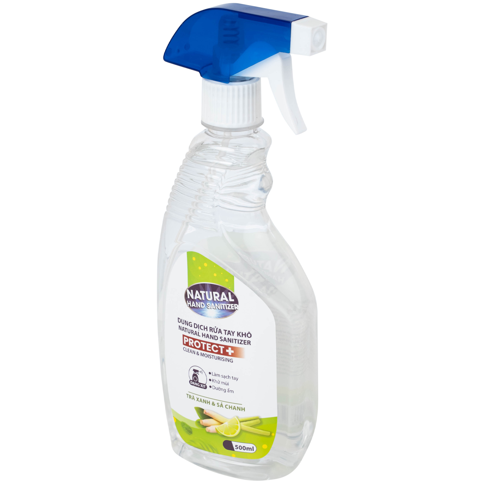 Hình ảnh Dung dịch xịt khuẩn tay Natural Hand Sanitizer diệt khuẩn, khử mùi (500ml)