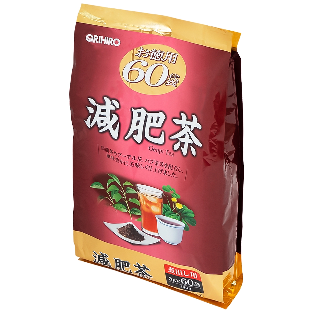 Hình ảnh Trà Genpi Orihiro túi lọc (60 túi x 3g)