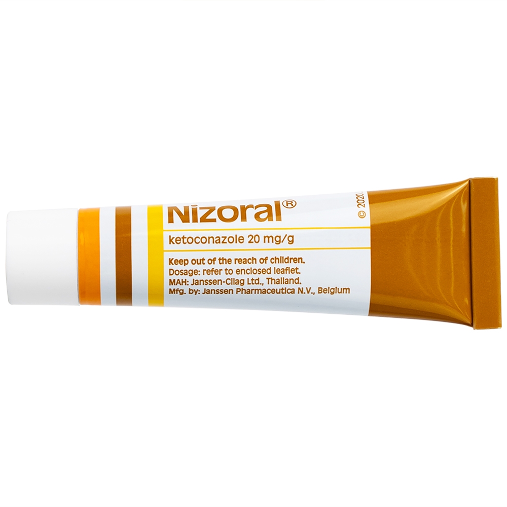 Hình ảnh Kem Nizoral Jassen 20mg/g điều trị nhiễm nấm ngoài da (15g)