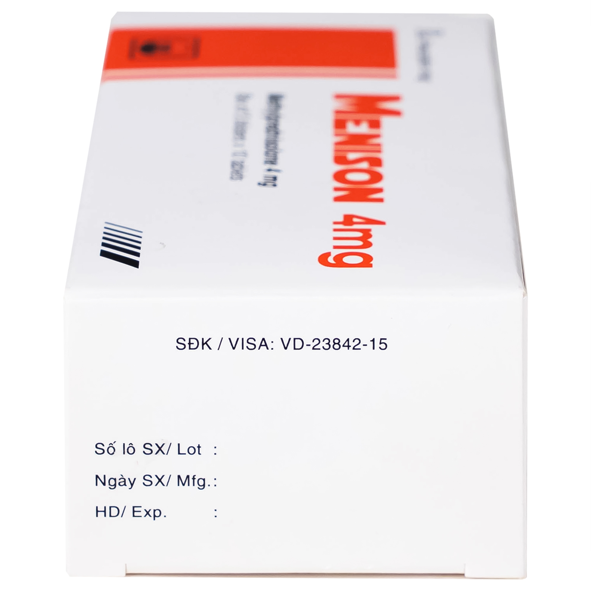 Hình ảnh Thuốc Menison 4mg Pymepharco điều trị các bệnh liên quan đến viêm, dị ứng, miễn dịch (5 vỉ x 10 viên)