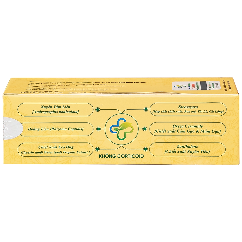 Hình ảnh Kem bôi da Thuần Mộc Thanh Mộc Hương 21g Hòa Bình dưỡng ẩm, làm mềm da, làm dịu mát da