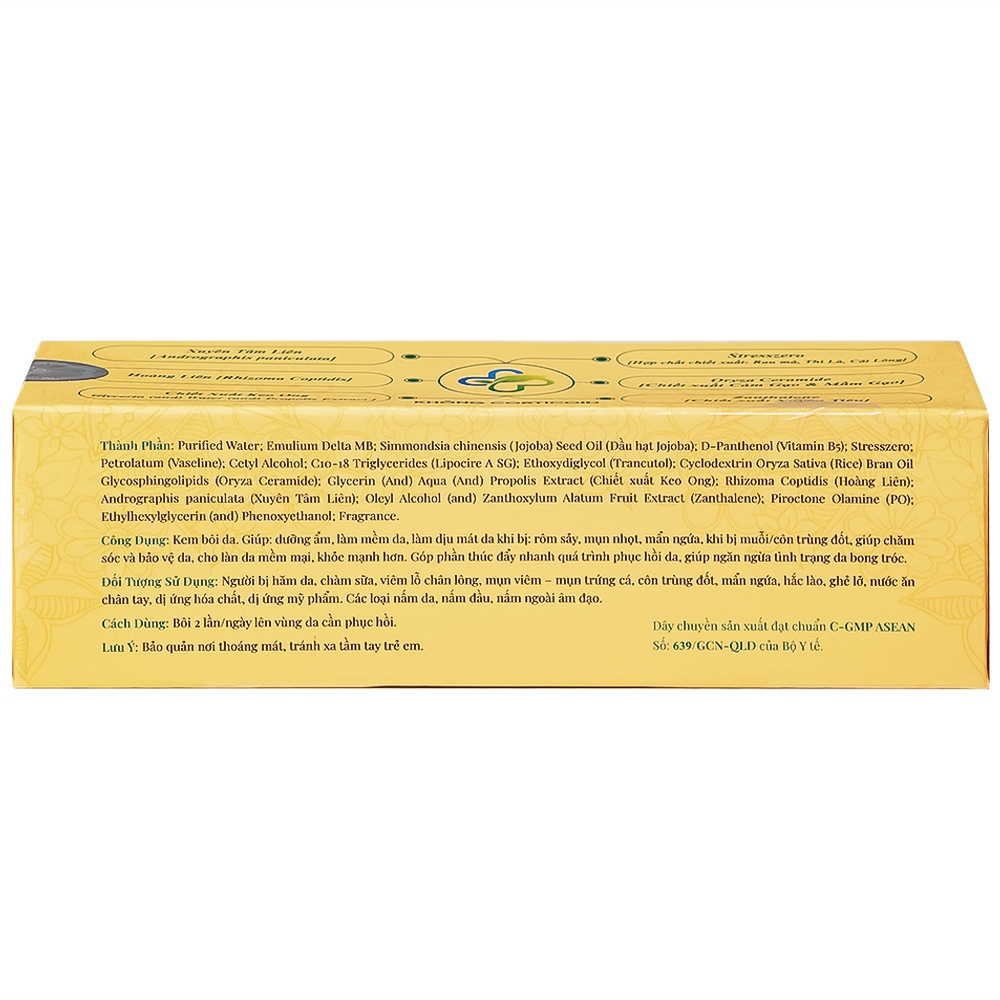 Hình ảnh Kem bôi da Thuần Mộc Thanh Mộc Hương 21g Hòa Bình dưỡng ẩm, làm mềm da, làm dịu mát da