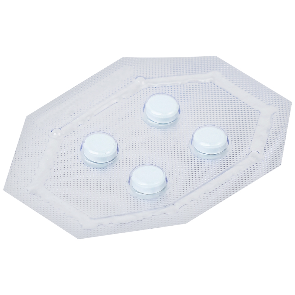 Hình ảnh Thuốc Vomina Plus 50mg Medipharco phòng và điều trị triệu chứng buồn nôn, chóng mặt khi say tàu xe (25 vỉ x 4 viên)