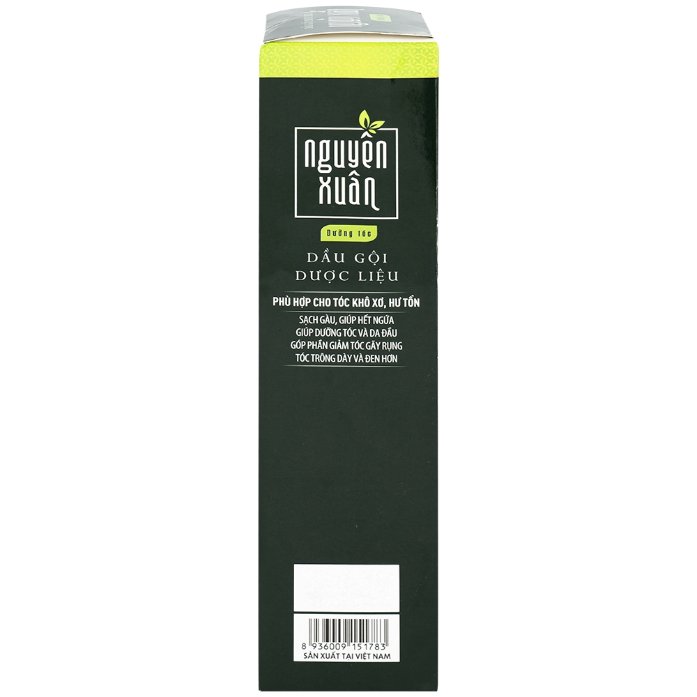 Hình ảnh Dầu gội Dược liệu Nguyên Xuân xanh lá 275ml dưỡng tóc và da đầu, giảm gãy rụng 