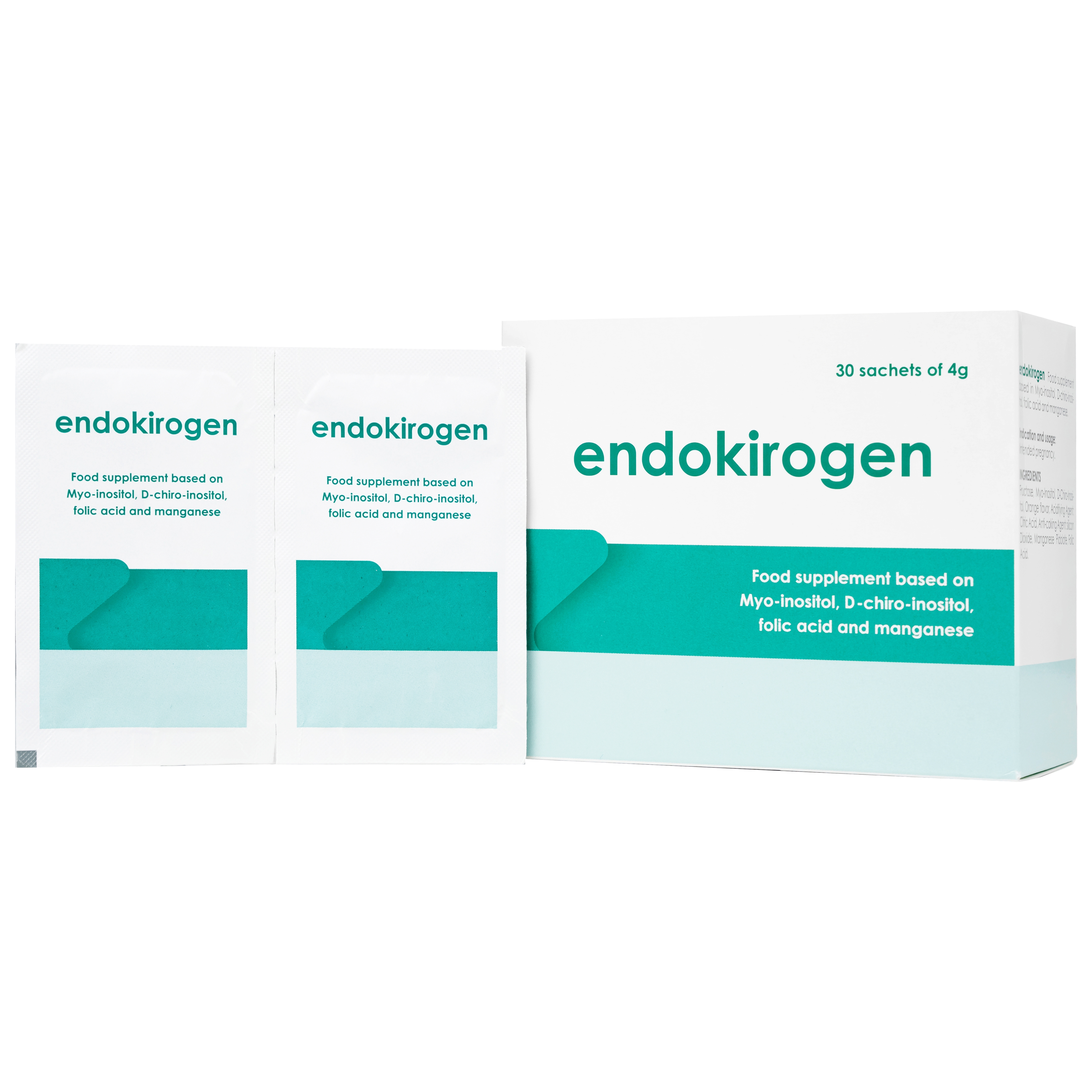 Hình ảnh Bột uống Endokirogen 4g Nutrilinea bổ sung inositol, hỗ trợ sức khỏe cho phụ nữ trước khi mang thai (30 gói)